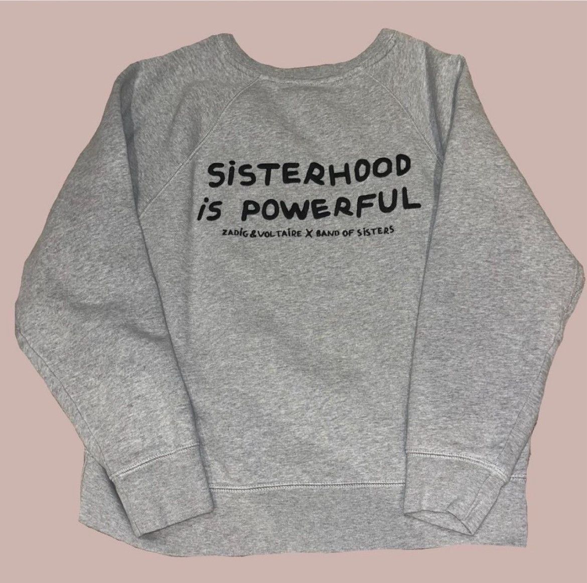 Zadig & Voltaire Z&V x Band of Sisters: Sisterhood is Powerful crewneck Size M / US 6-8 / IT 42-44 - 2 Thumbnail