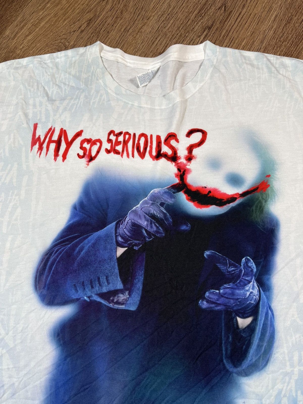 DC Comics The Joker 🤡 T Shirt Why So Serious? Size US XXL / EU 58 / 5 - 3 Thumbnail