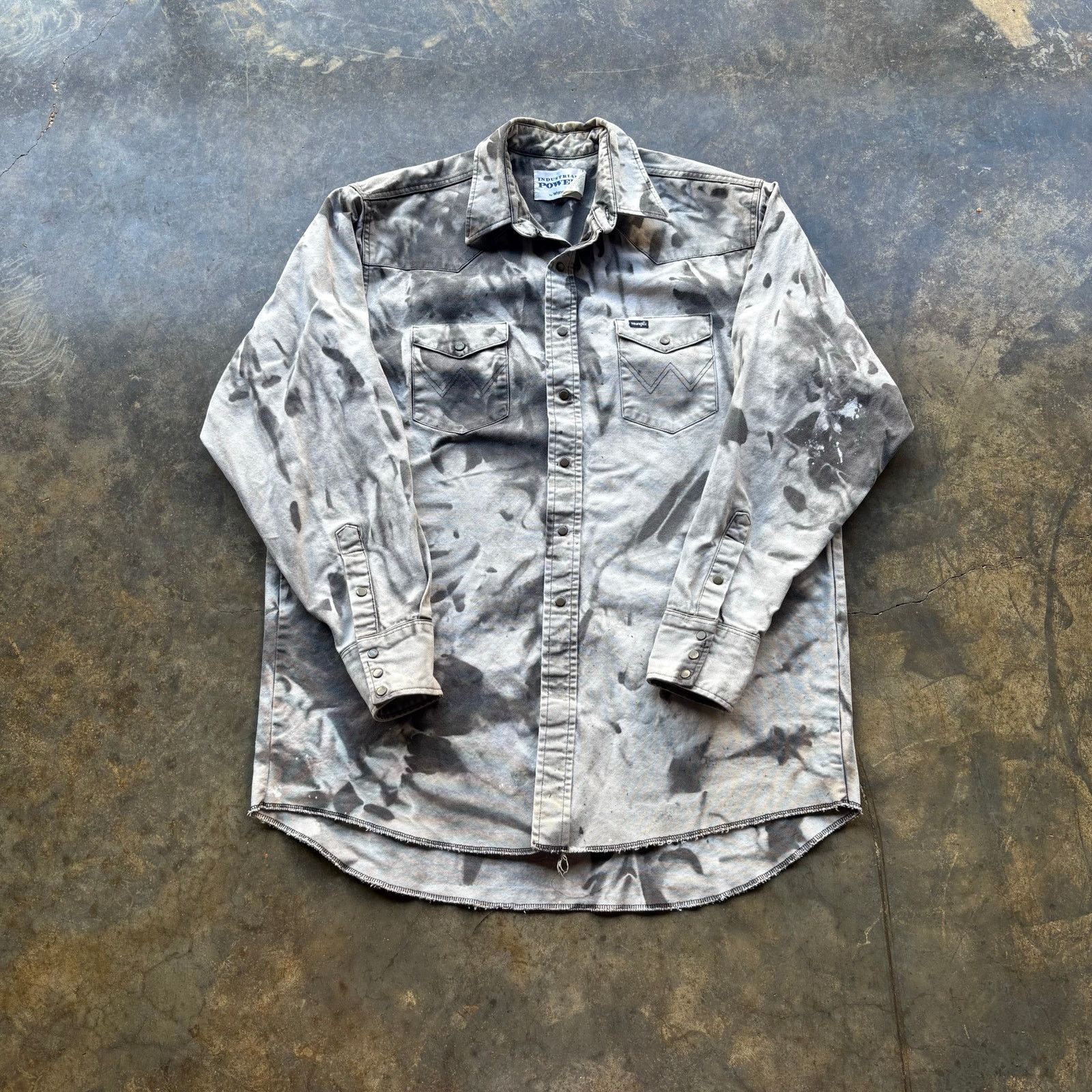 Wrangler Very Rare Wrangler Industrial Power Work Shirt Size US XL / EU 56 / 4 - 1 Thumbnail