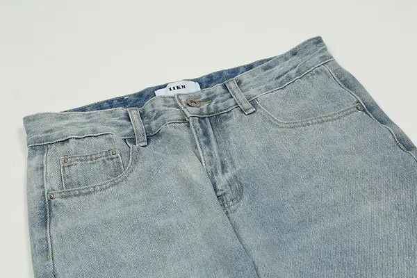 Japanese Brand VIBE High street hip hop zipper casual flared jeans y2k Size US 32 / EU 48 - 3 Thumbnail