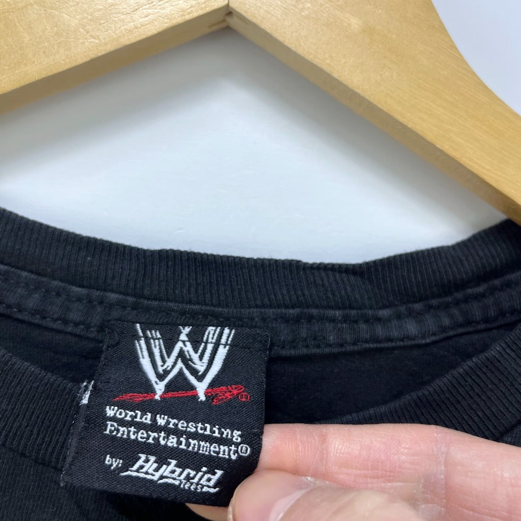 Vintage VINTAGE WWE DX Degeneration X Triple H Shawn Michaels T-Shirt Small Shirt Mens 1990s Black Size US S / EU 44-46 / 1 - 4 Thumbnail
