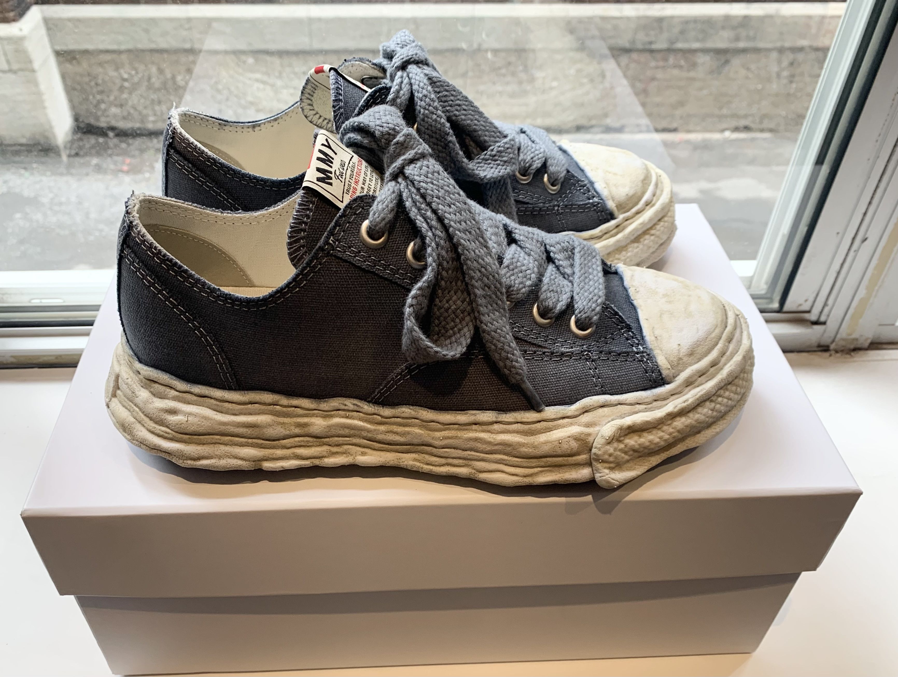 Maison MIHARA YASUHIRO Peterson 23 OG - A12FW706 Size US 7 / EU 40 - 4 Thumbnail