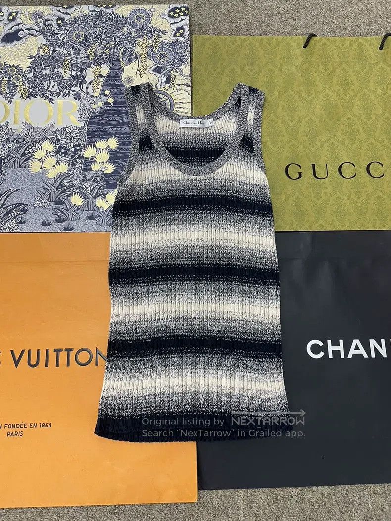 Dior Dior Gradient striped vest Size XS / US 0-2 / IT 36-38 - 1 Thumbnail