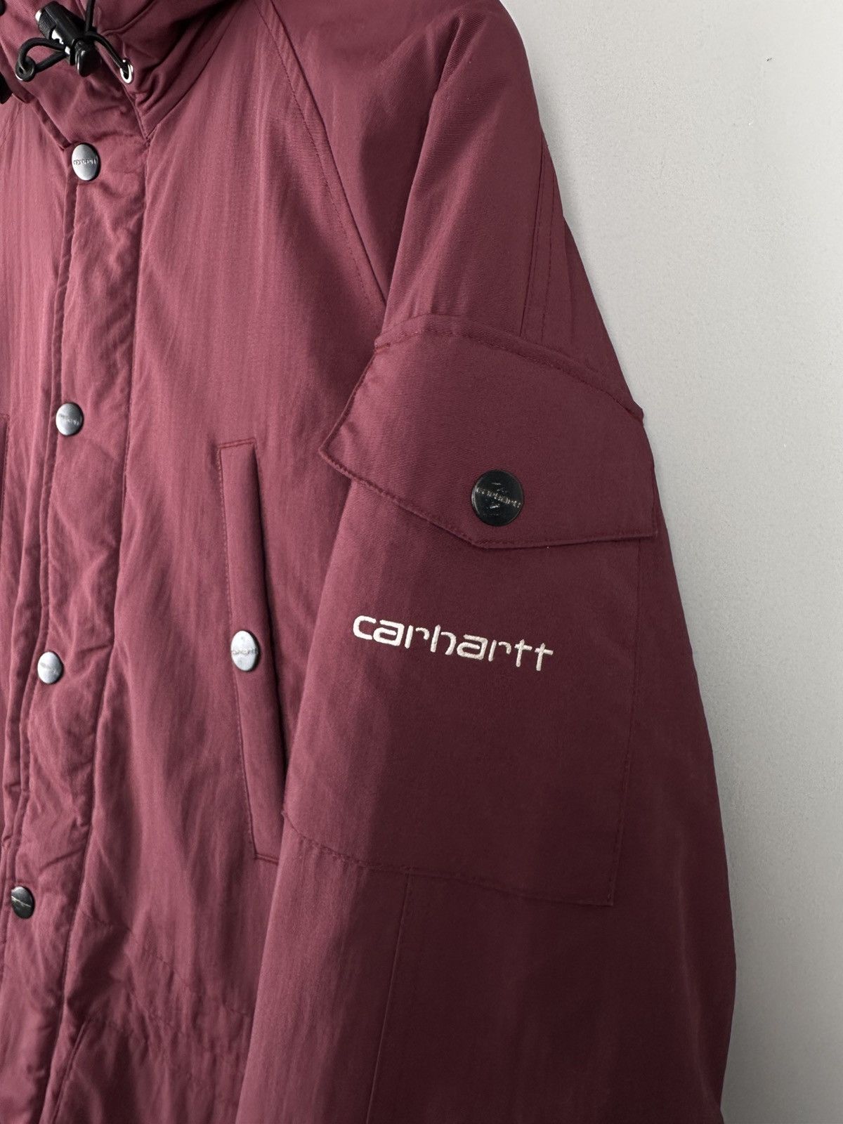 Carhartt Carhartt Parka Jacket Hooded Fur Trim Size XS / US 0-2 / IT 36-38 - 3 Thumbnail