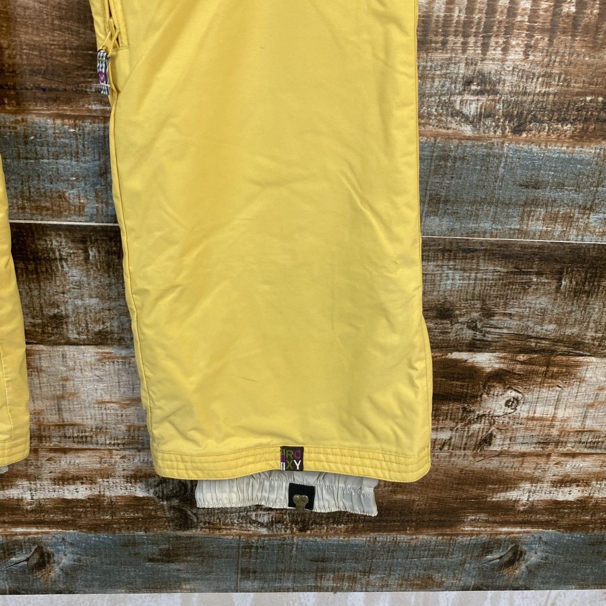 Japanese Brand DL Roxy Winter Sport Yellow Pants #C1123 Size 26" / US 2 / IT 38 - 14 Thumbnail