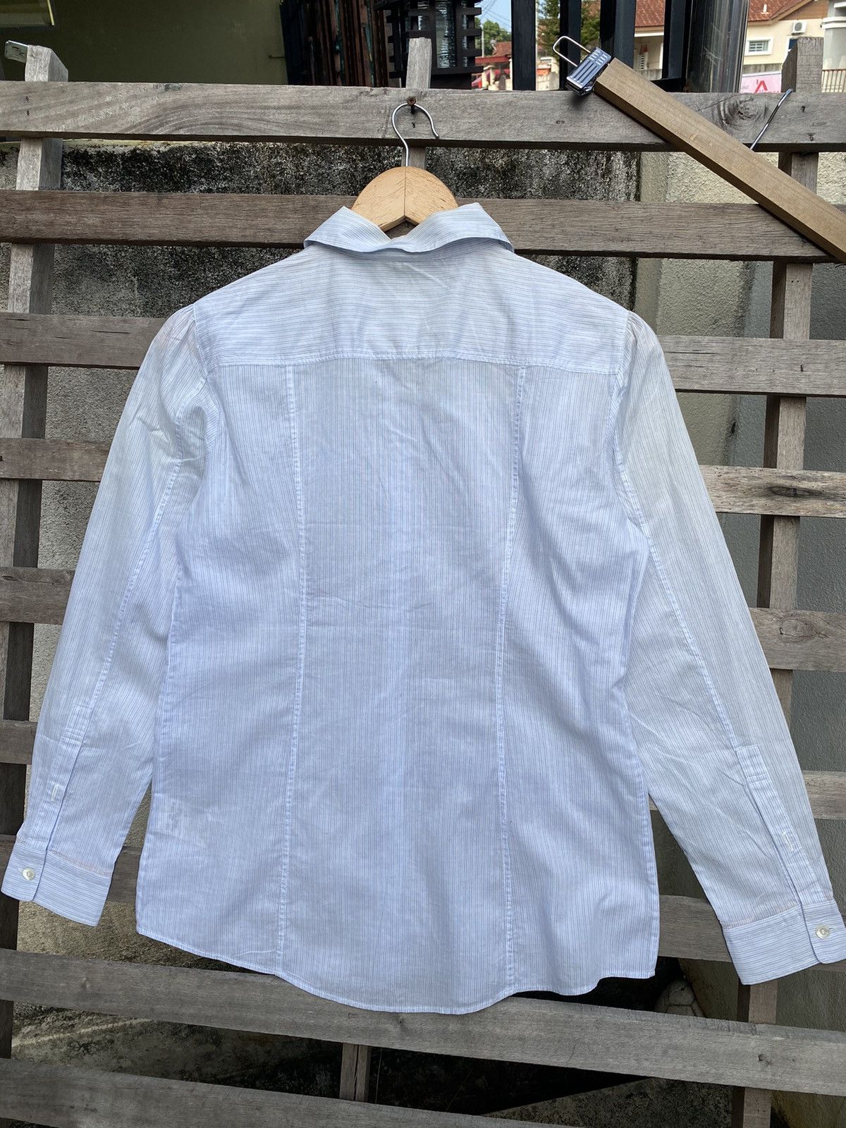 Burberry Big Logo ❗️Burberry Shirt Button Ups Size S / US 4 / IT 40 - 5 Thumbnail