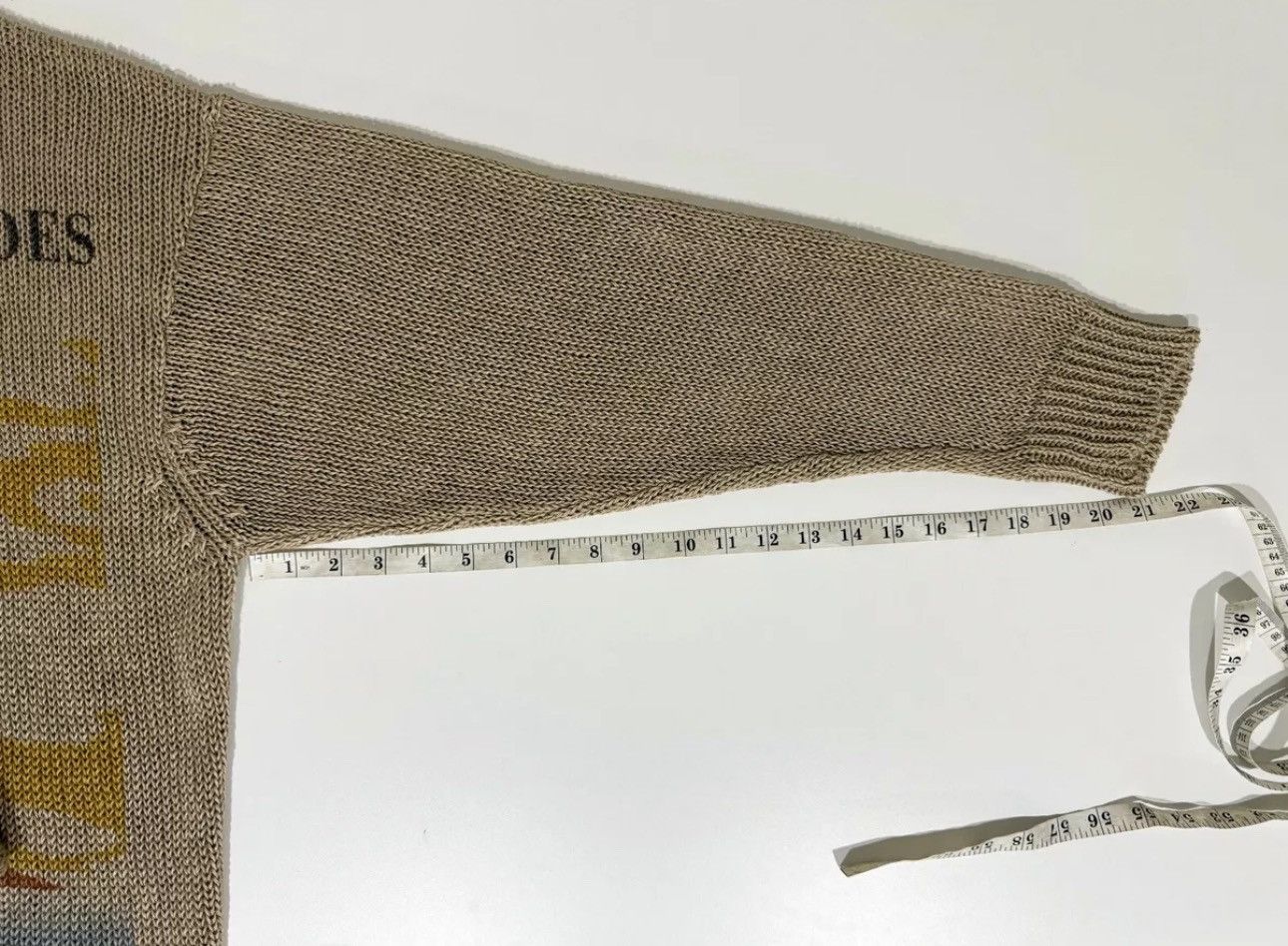 Y/Project Y/PROJECT Oversized Colossus Of Rhodes Postcard Linen Knit S Size S / US 4 / IT 40 - 11 Thumbnail