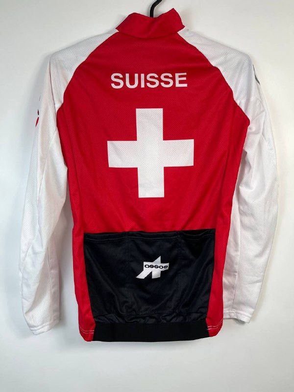 Gear for Sports SWISS CYCLING TEAM ASSOS LONG SLEEVE JERSEY SUISSE Sz XS Size US XS / EU 42 / 0 - 5 Thumbnail