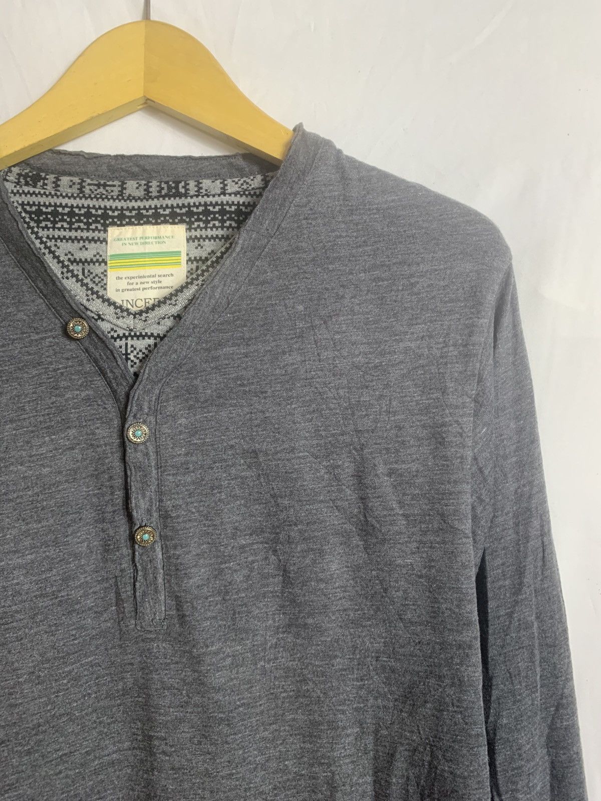 Japanese Brand Incept Longsleve doublelayer style Size US M / EU 48-50 / 2 - 8 Thumbnail