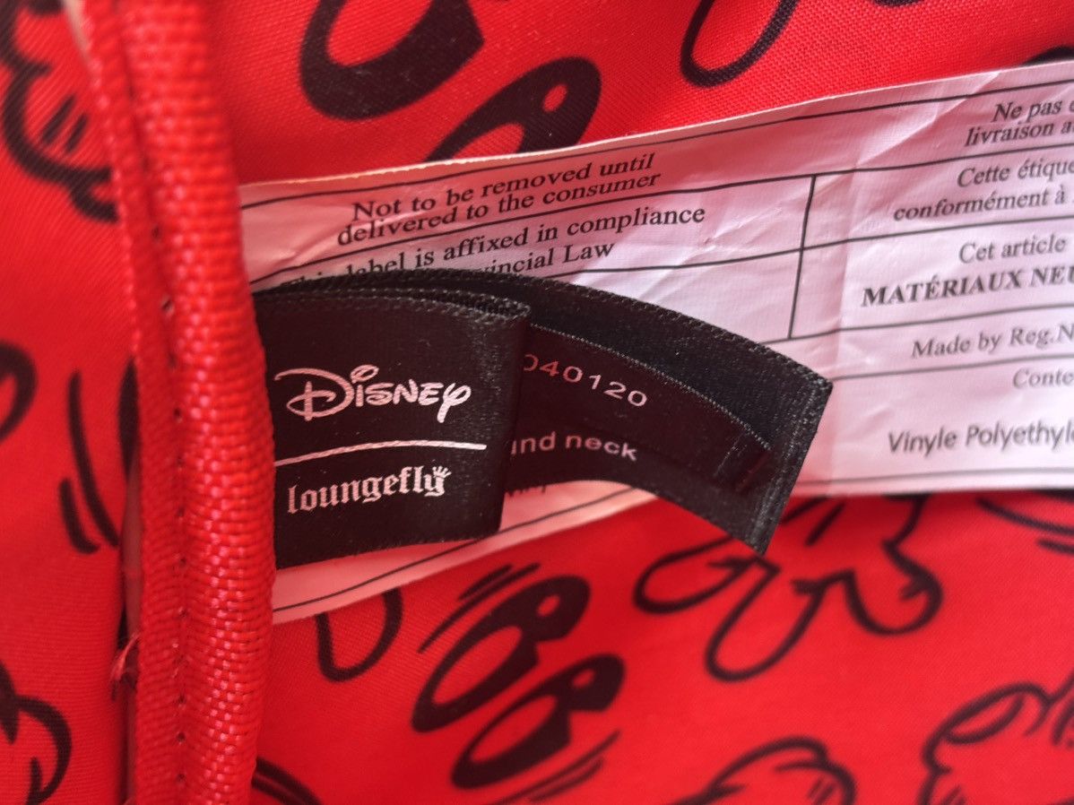 Disney Disney x Loungefly Mickey Mouse Mini Backpack Red White Size ONE SIZE - 5 Thumbnail