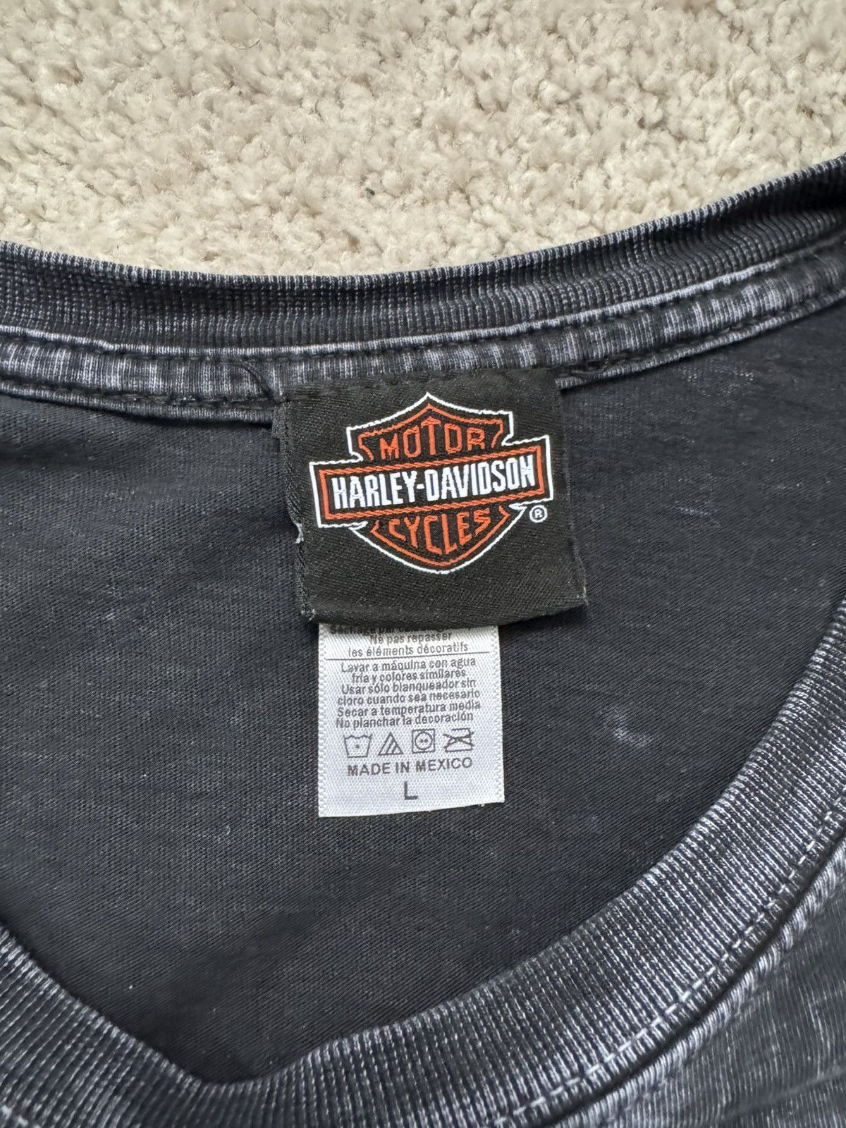 Harley Davidson Harley Davidson marble tee Size US L / EU 52-54 / 3 - 5 Thumbnail