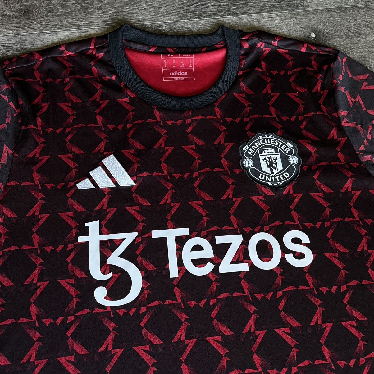 Adidas adidas Manchester United Pre-Match Top Soccer Jersey Home Size US XL / EU 56 / 4 - 4 Thumbnail