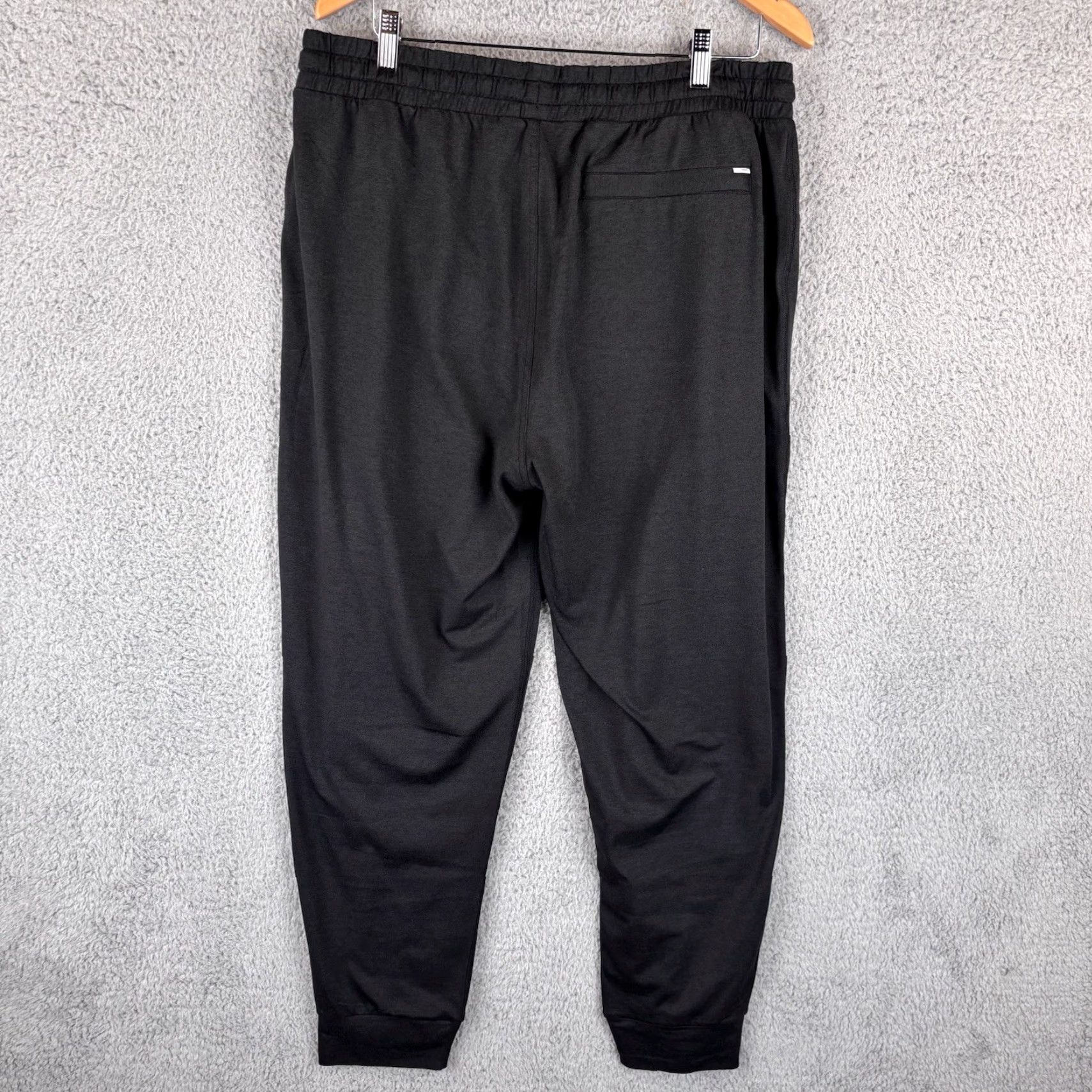 Vuori Vuori Ponto Jogger Pants Mens 2XL Black Zip Pockets Lightweight Drawstring V438 Size US 39 - 5 Thumbnail
