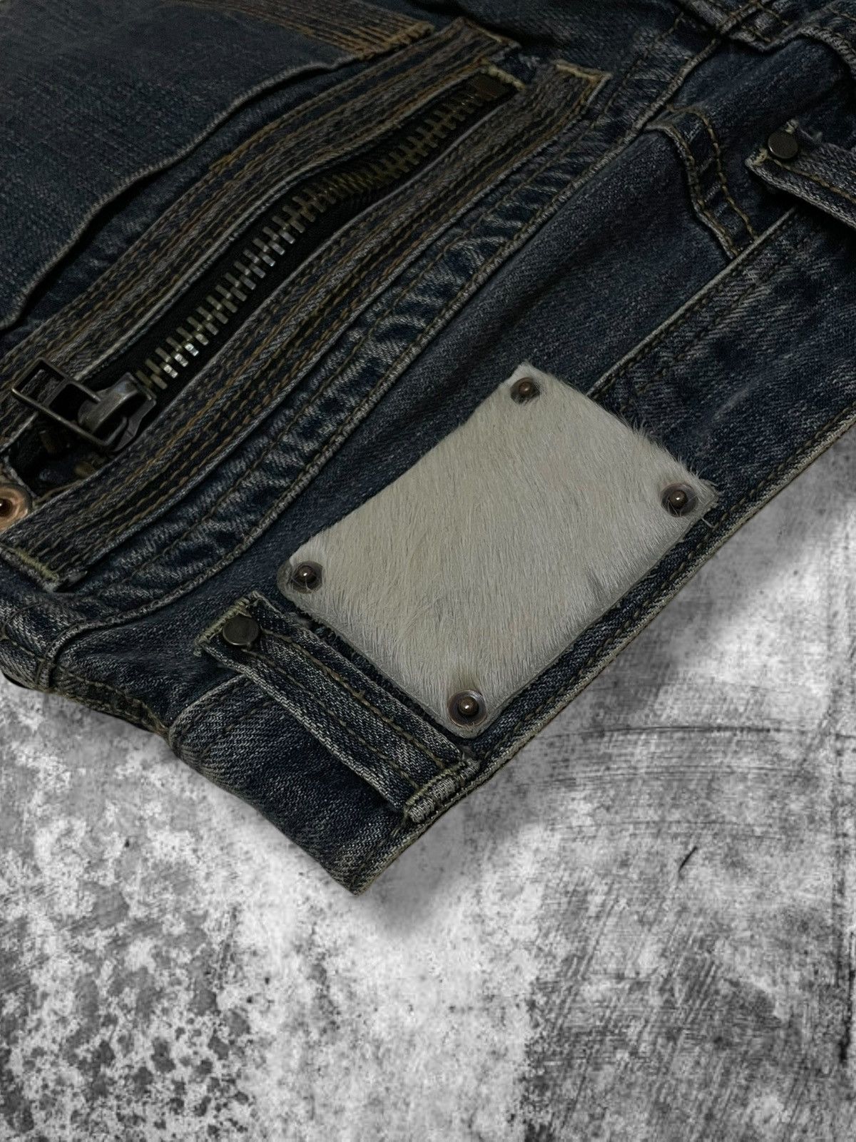 Japanese Brand Vintage Japan Designer 90’s Urban Craft Distressed Denim Size US 32 / EU 48 - 15 Thumbnail