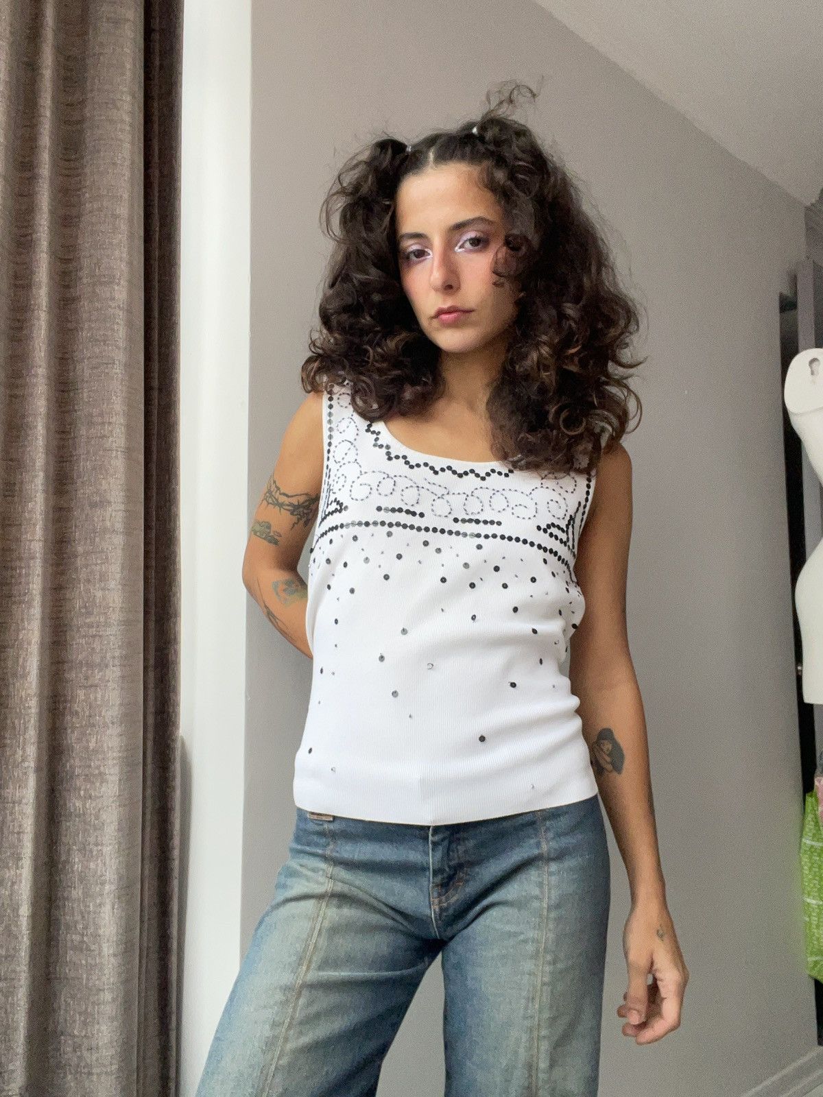 Other Vakko blouse Size L / US 10 / IT 46 - 1 Thumbnail