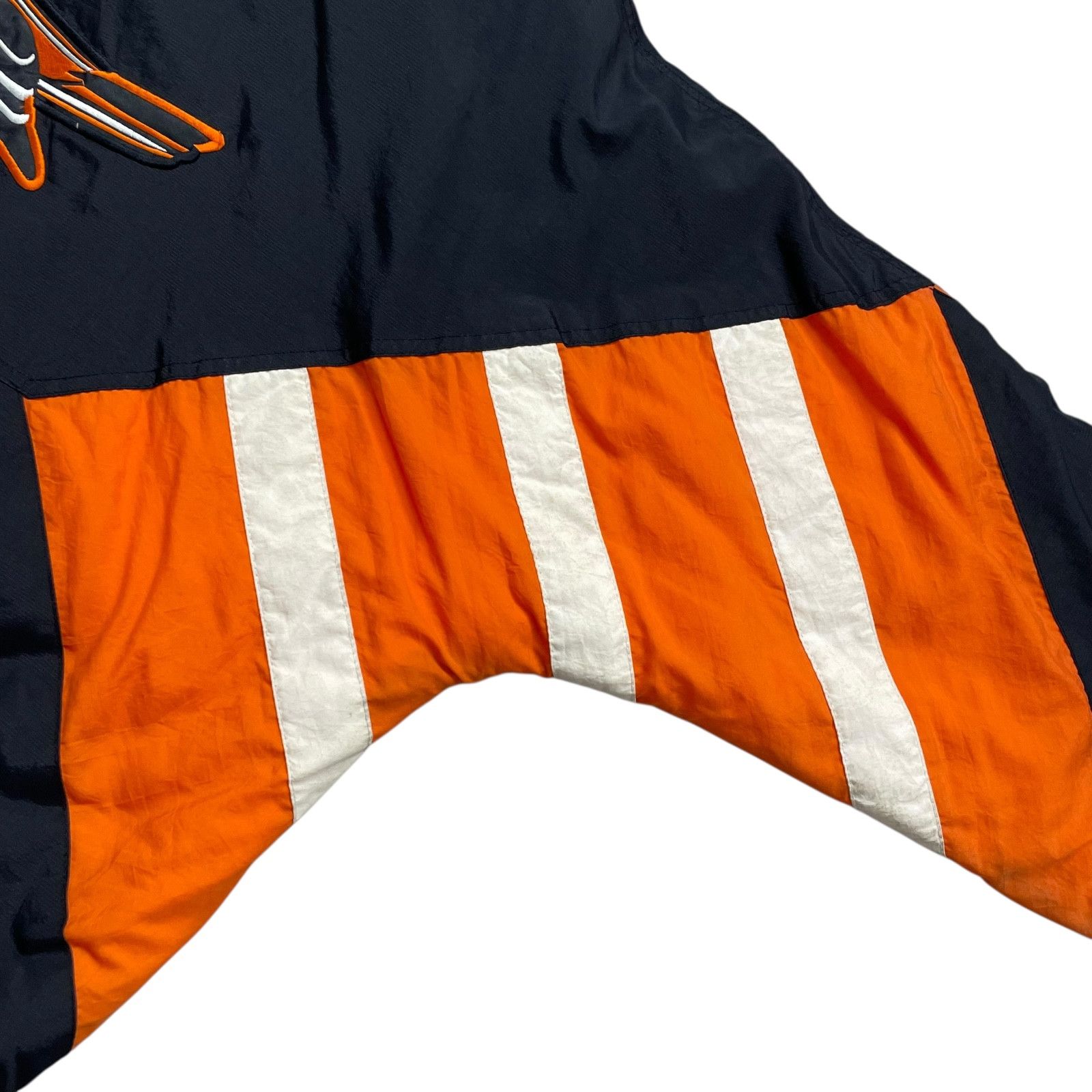 MLB VTG 90s BALTIMORE ORIOLES STARTER HOODED PUFFER JACKET Size US L / EU 52-54 / 3 - 10 Thumbnail