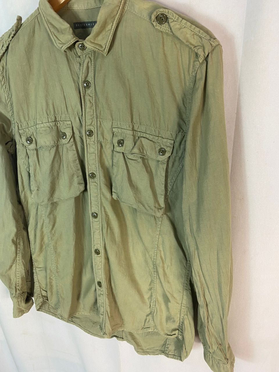 ABAHOUSE × Japanese Brand Design works military fashion button up shirt by abahouse Size US M / EU 48-50 / 2 - 4 Thumbnail
