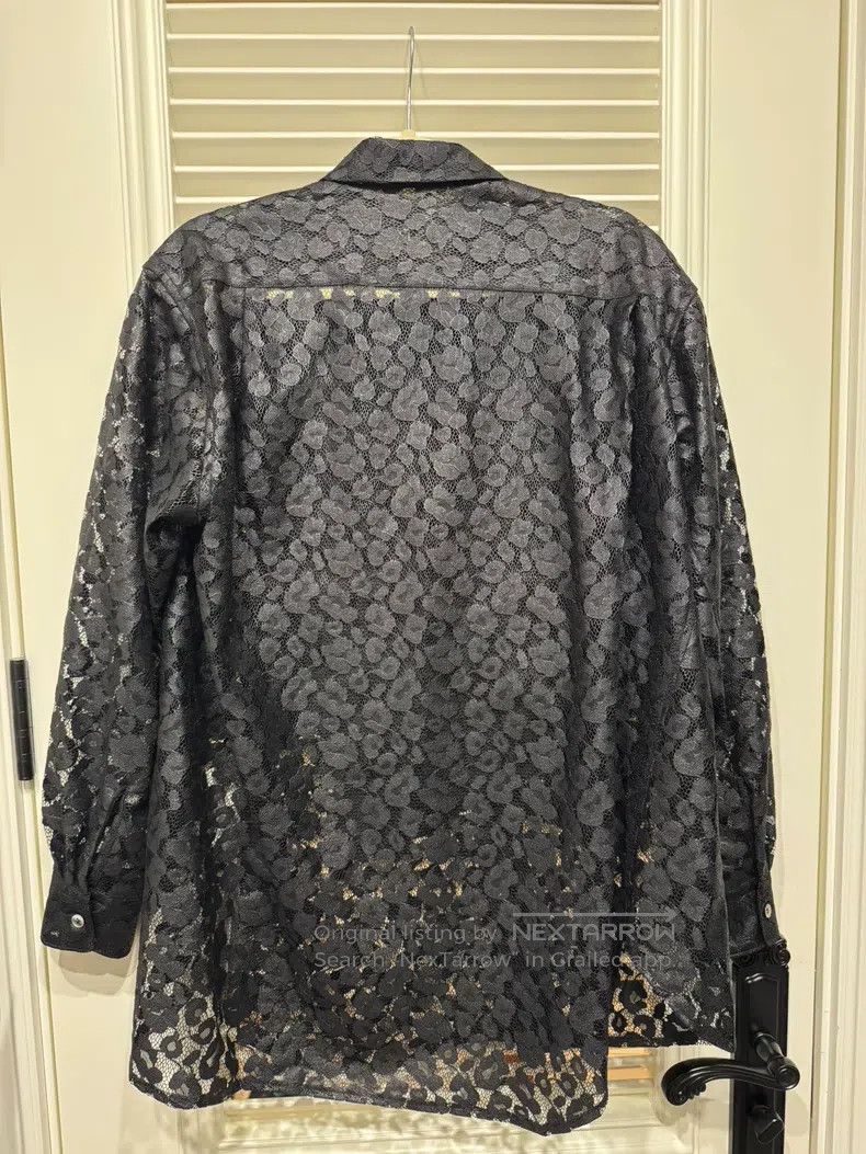 Comme des Garcons Comme Des Garcons Lace Bow Tie Cutout Shirt Size S / US 4 / IT 40 - 2 Thumbnail