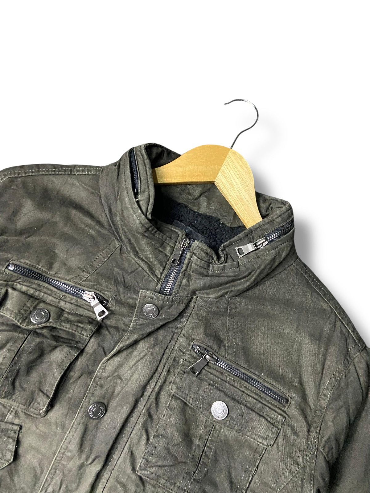 In The Attic Vintage In the Attic Retropunk Multi Tactical Jacket (167) Size US L / EU 52-54 / 3 - 7 Thumbnail