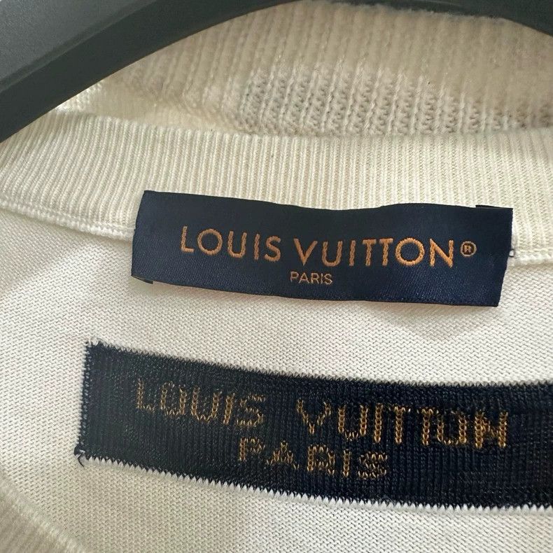 Louis Vuitton Louis Vuitton Cartoon cartoon knit short sleeve Size US XXL / EU 58 / 5 - 5 Thumbnail
