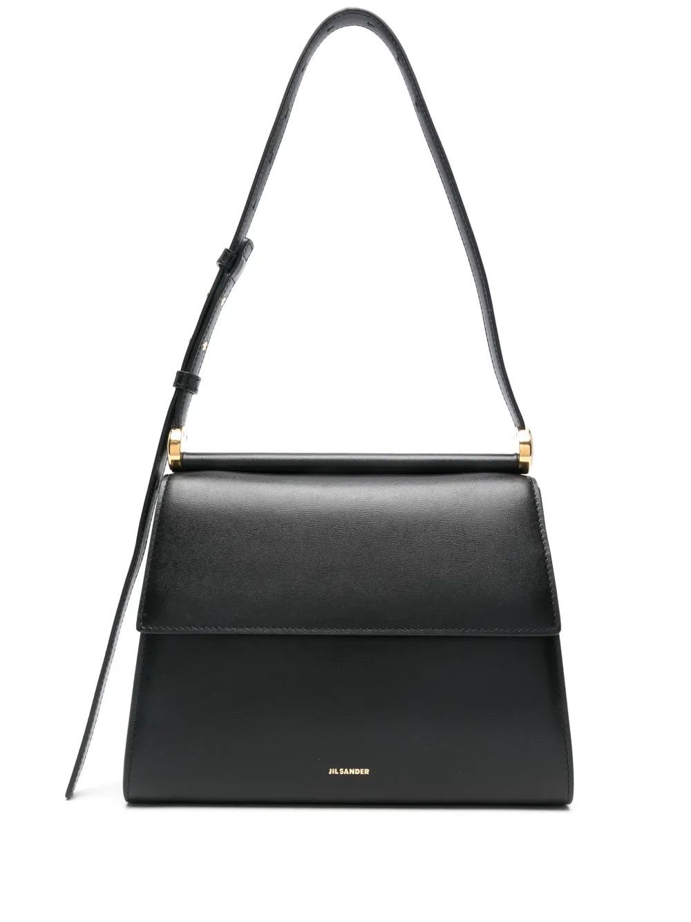 Jil Sander o1loc1c0426 Size:OS/Leather Shoulder Bag in Black Size ONE SIZE - 1 Thumbnail