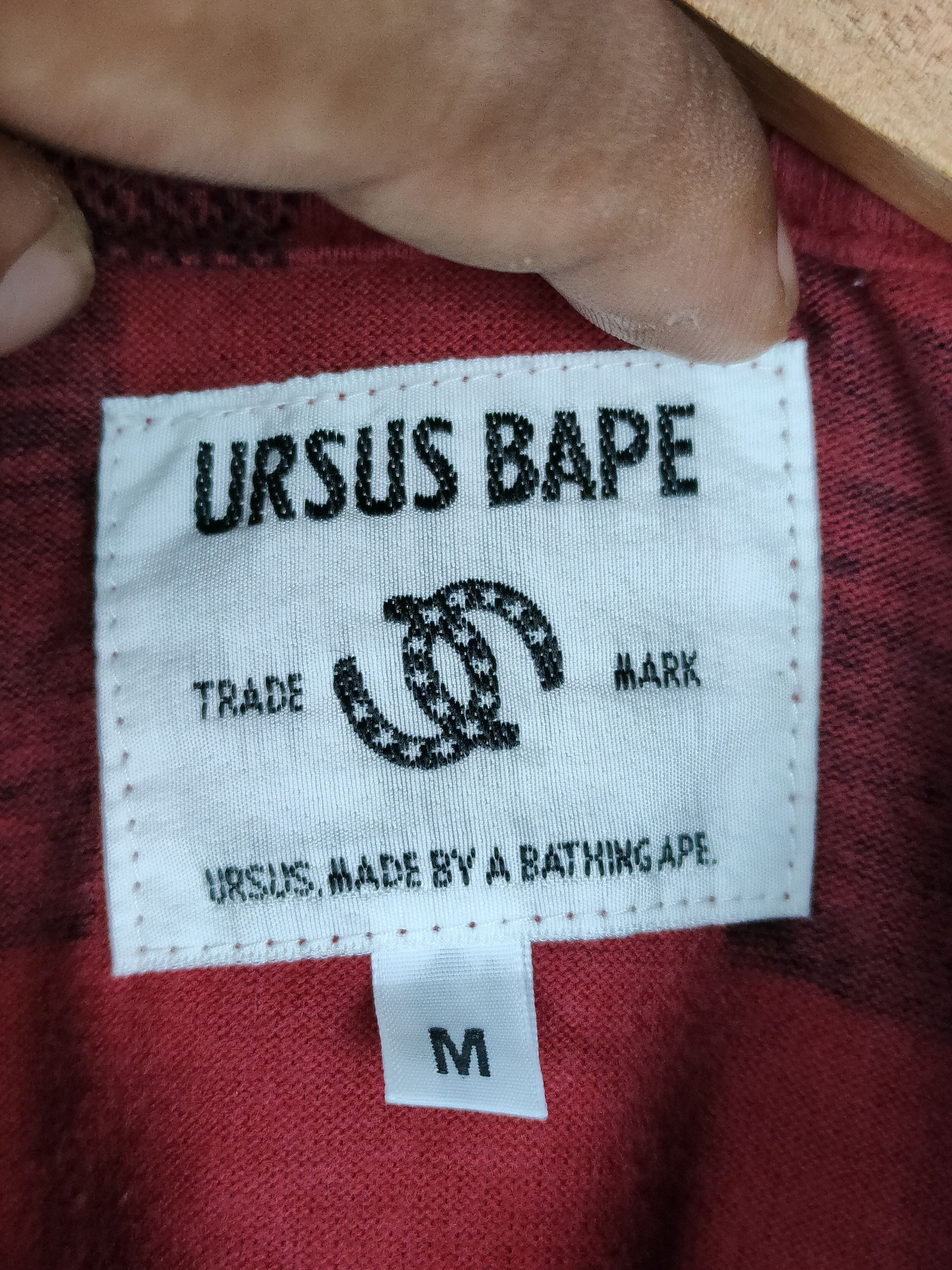 Bape Ursus Bape by A Bathing Ape Polo Shirt Size US M / EU 48-50 / 2 - 6 Thumbnail