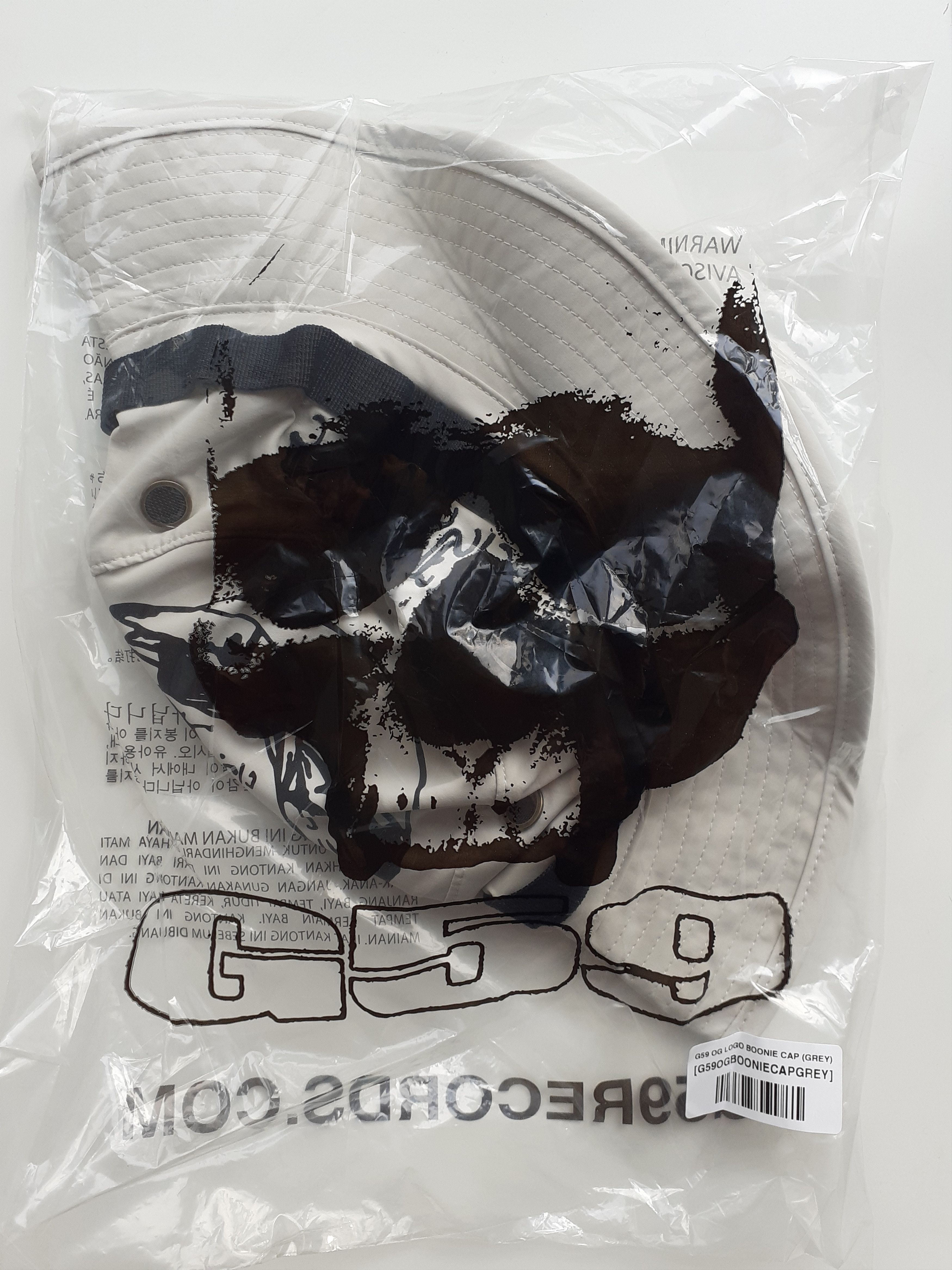 G59 Records G59 SUICIDEBOYS $B OG LOGO BOONIE CAP (GREY) Size ONE SIZE - 2 Thumbnail