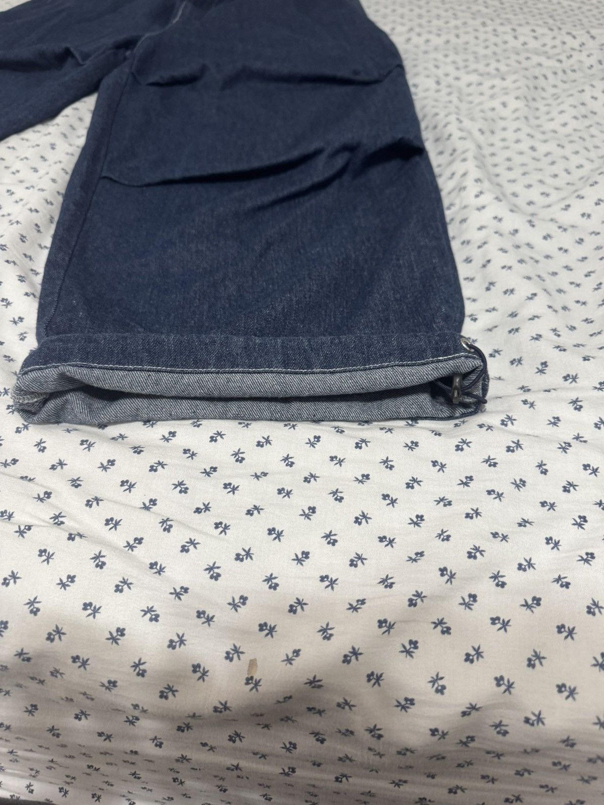 Converse Converse Tokyo Denim Wide Cargo Pants Size US 29 - 2 Thumbnail