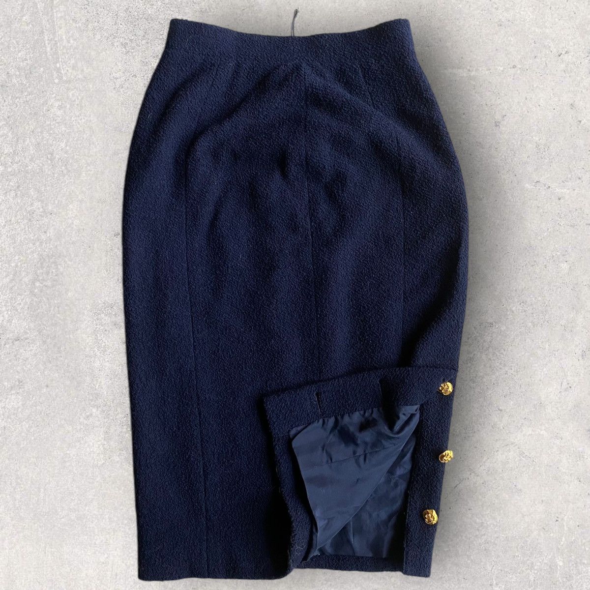 Chanel Vintage SS 93 Tweed Skirt Size 27" / US 4 / IT 40 - 1 Thumbnail