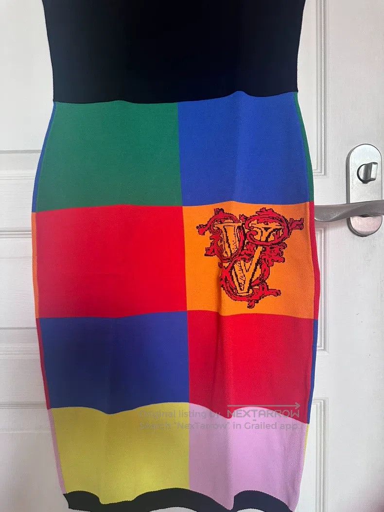Versace Versace Classic plaid knit stretch skirt Size L / US 10 / IT 46 - 7 Thumbnail