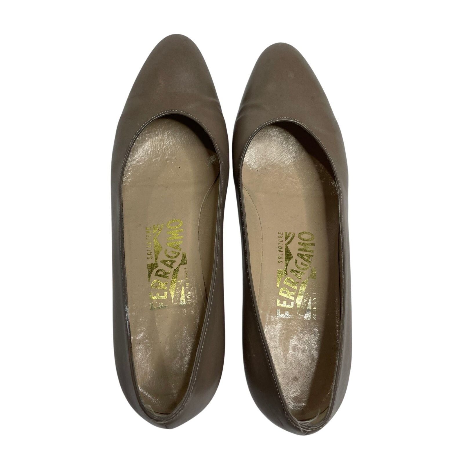 Salvatore Ferragamo Salvatore Ferragamo Leather Pump Heels Size US 6 / IT 36 - 4 Thumbnail