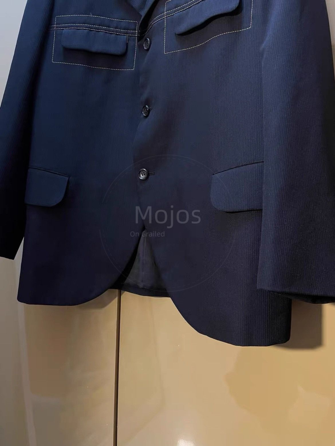 Comme des Garcons Homme Plus Comme Des Garcons Homme Plus 99AW Stitches Pocket Jacket-25 Size US M / EU 48-50 / 2 - 6 Thumbnail