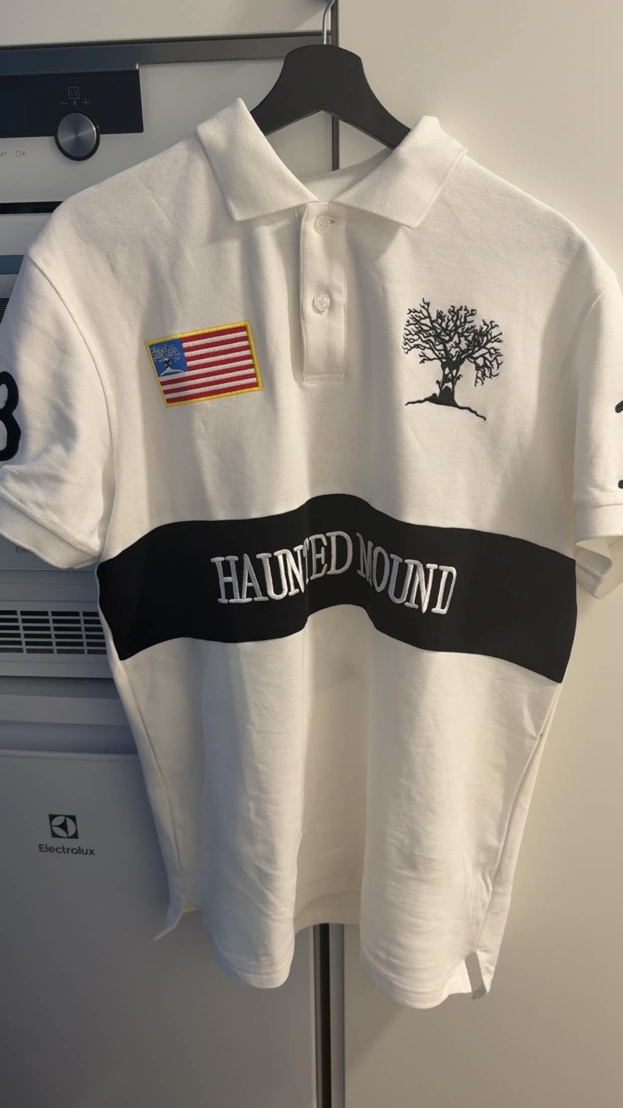Haunted Mound 3XL Haunted Mound Black Polo | Grailed