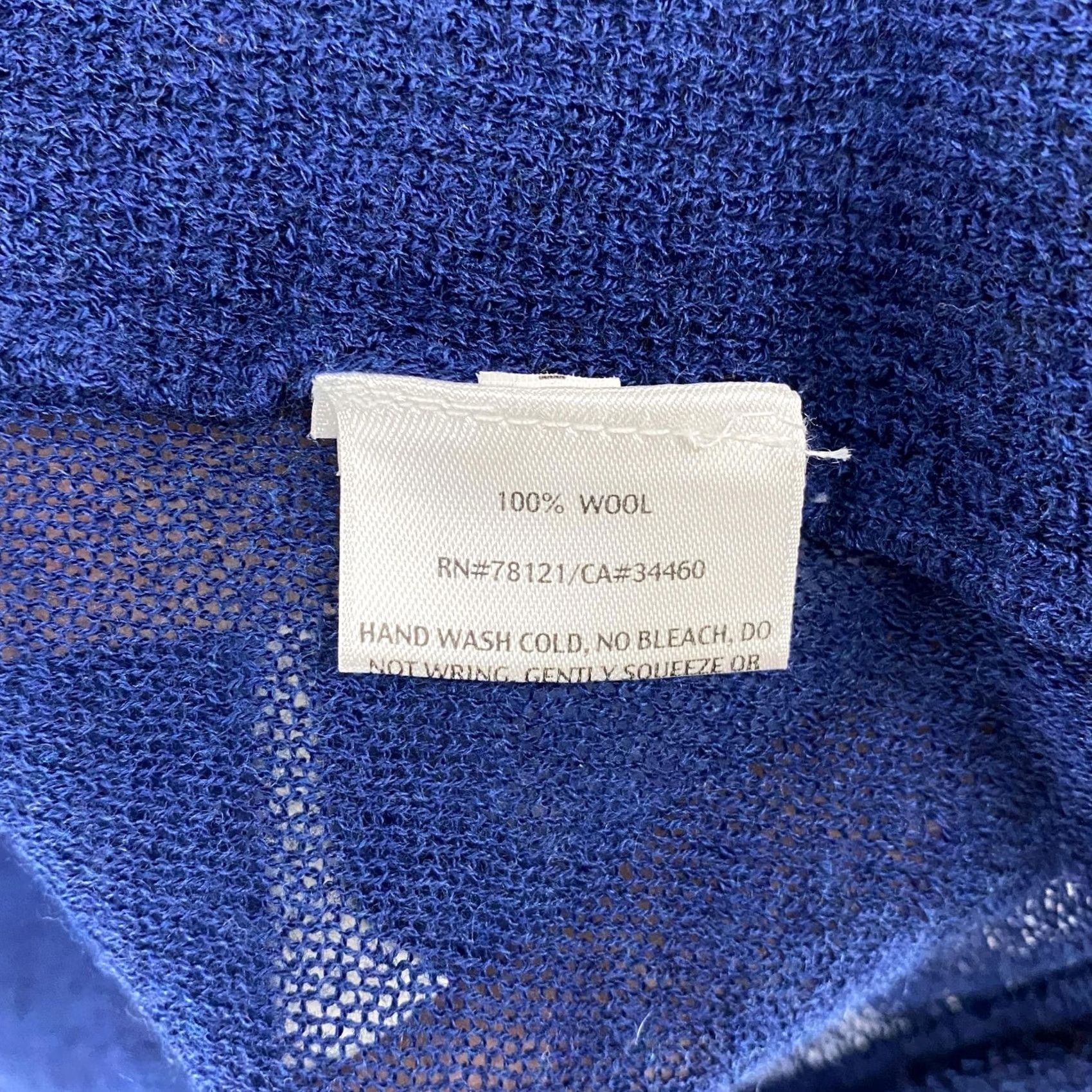 Eileen Fisher Eileen Fisher Cardigan Sweater Cardigan Womens Petite Large Wool Open Front Short Sleeve Blue Knitted Lightweight V-Neck 100% Wool Women Size L / US 10 / IT 46 - 7 Thumbnail