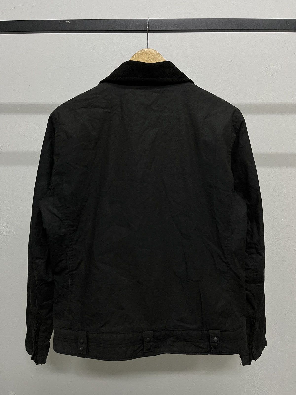 Tornado Mart Vintage Waxed Double Collar Jacket Fuga Backlash Style Size US S / EU 44-46 / 1 - 5 Thumbnail