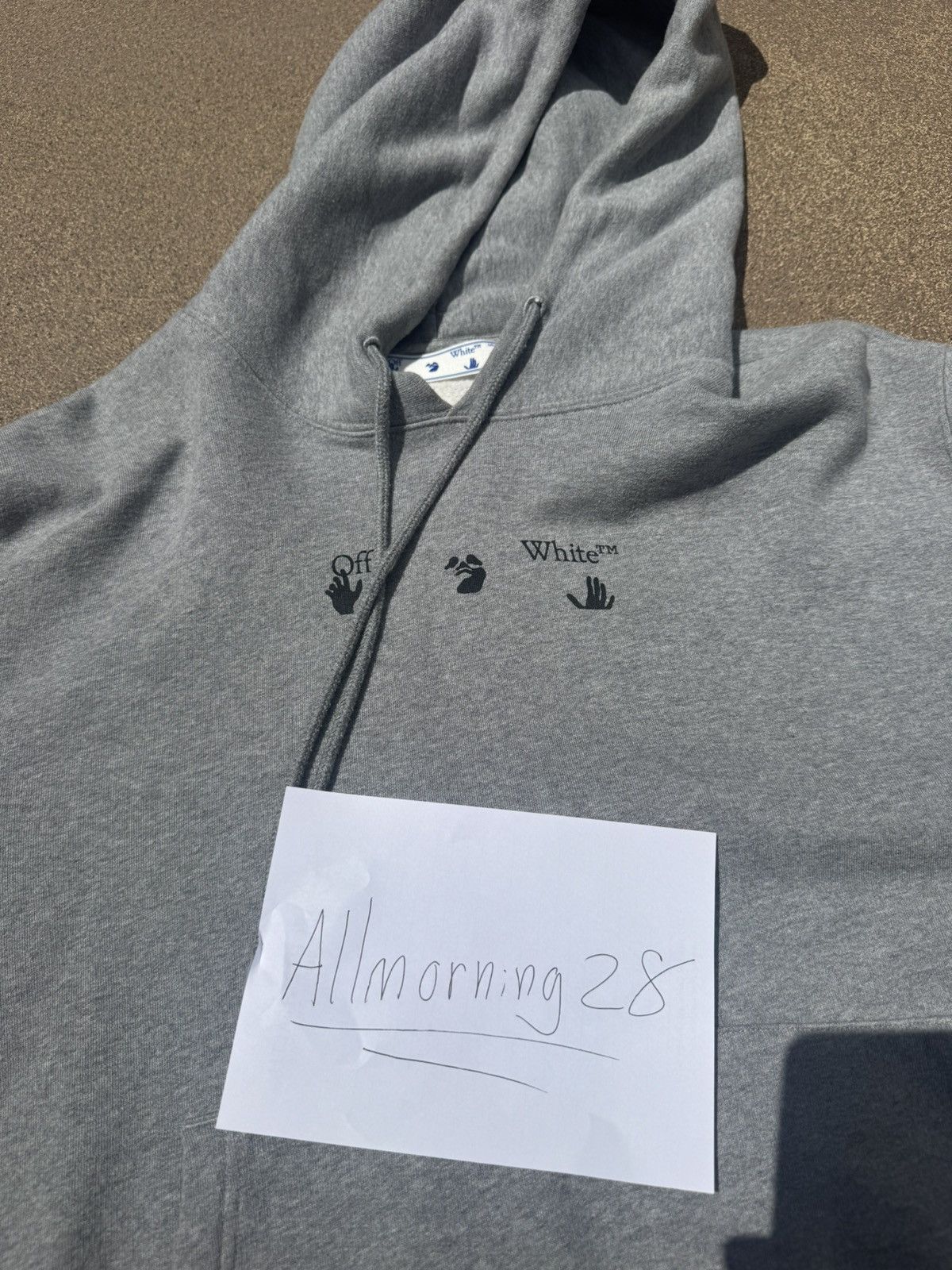 Off-White Off white Hoodie Size US XL / EU 56 / 4 - 2 Thumbnail