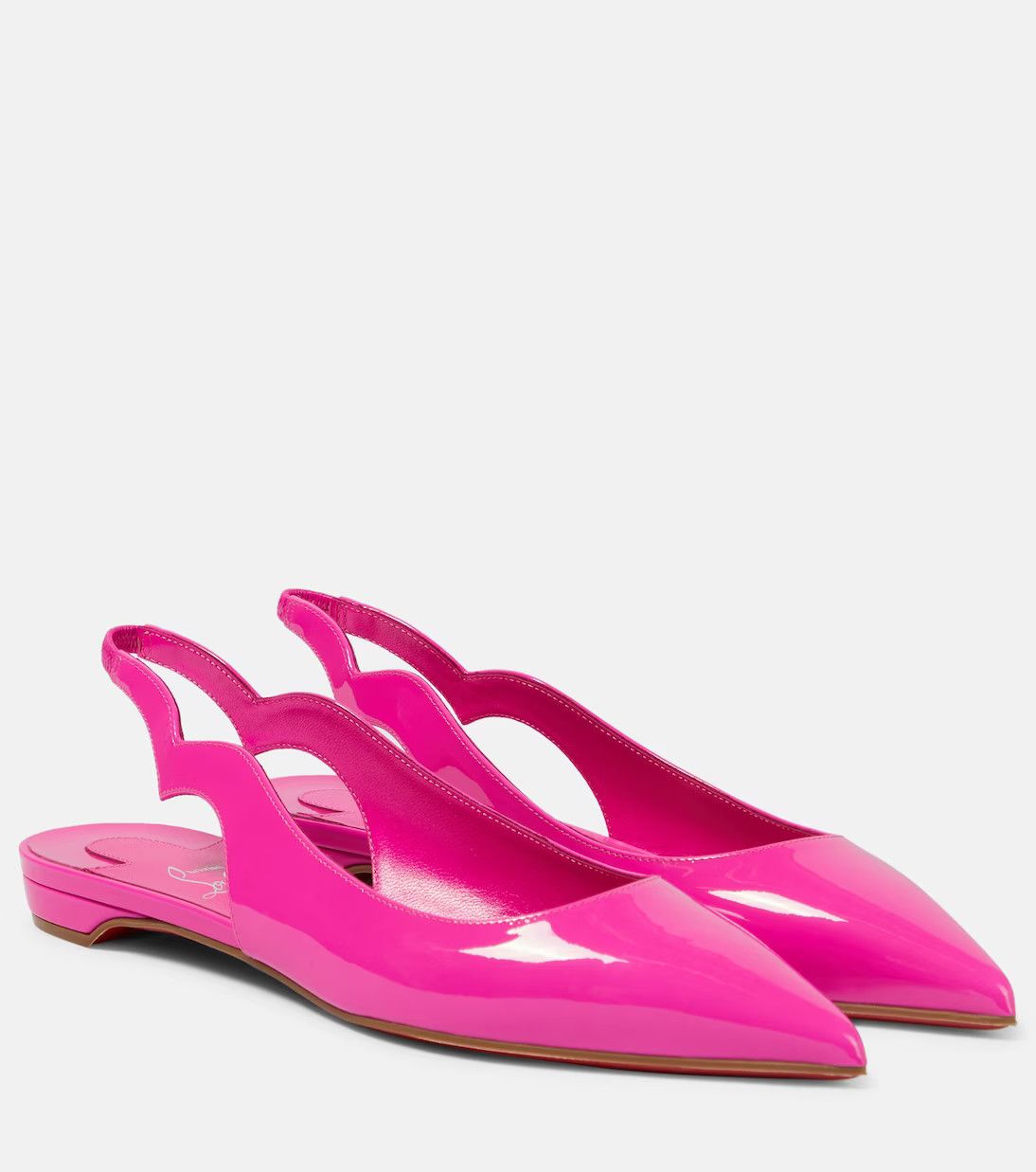 Christian Louboutin o1s1wg110924 Hot Chickita Sling in Pink Size US 5 / IT 35 - 1 Thumbnail