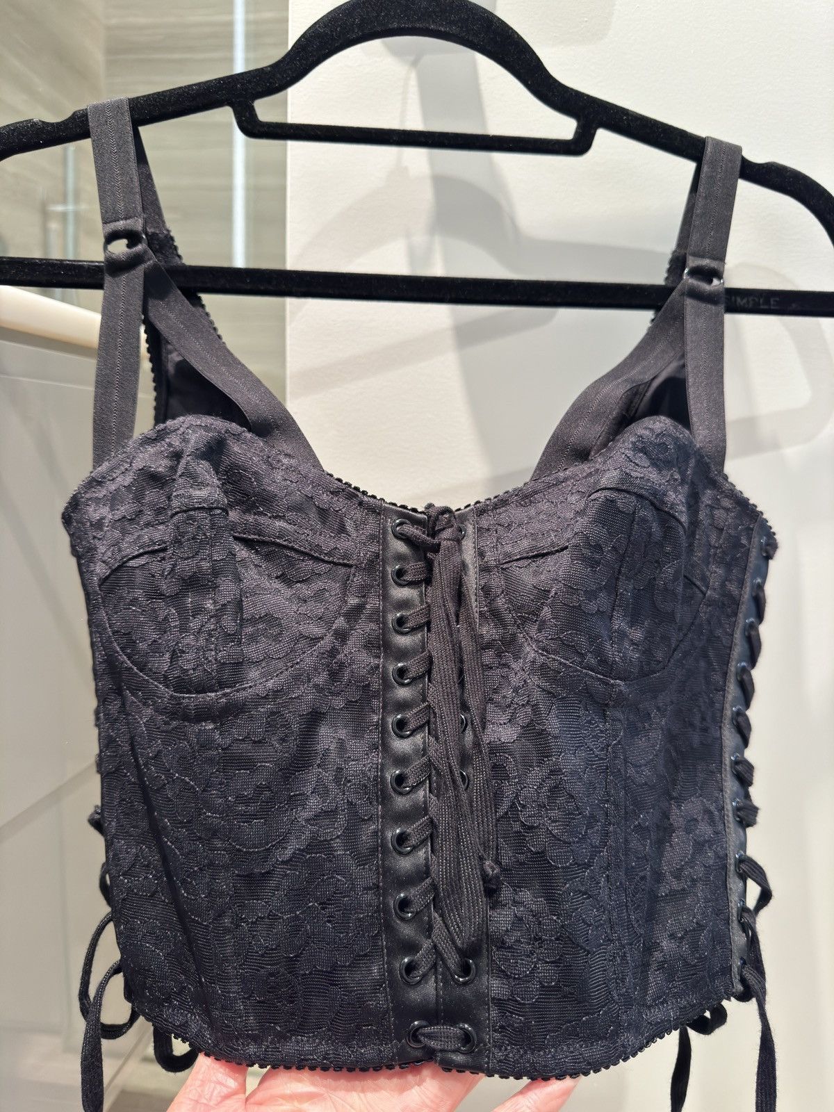 Dolce & Gabbana Dolce & Gabbana cropped corset | IT38 Size XS / US 0-2 / IT 36-38 - 3 Thumbnail