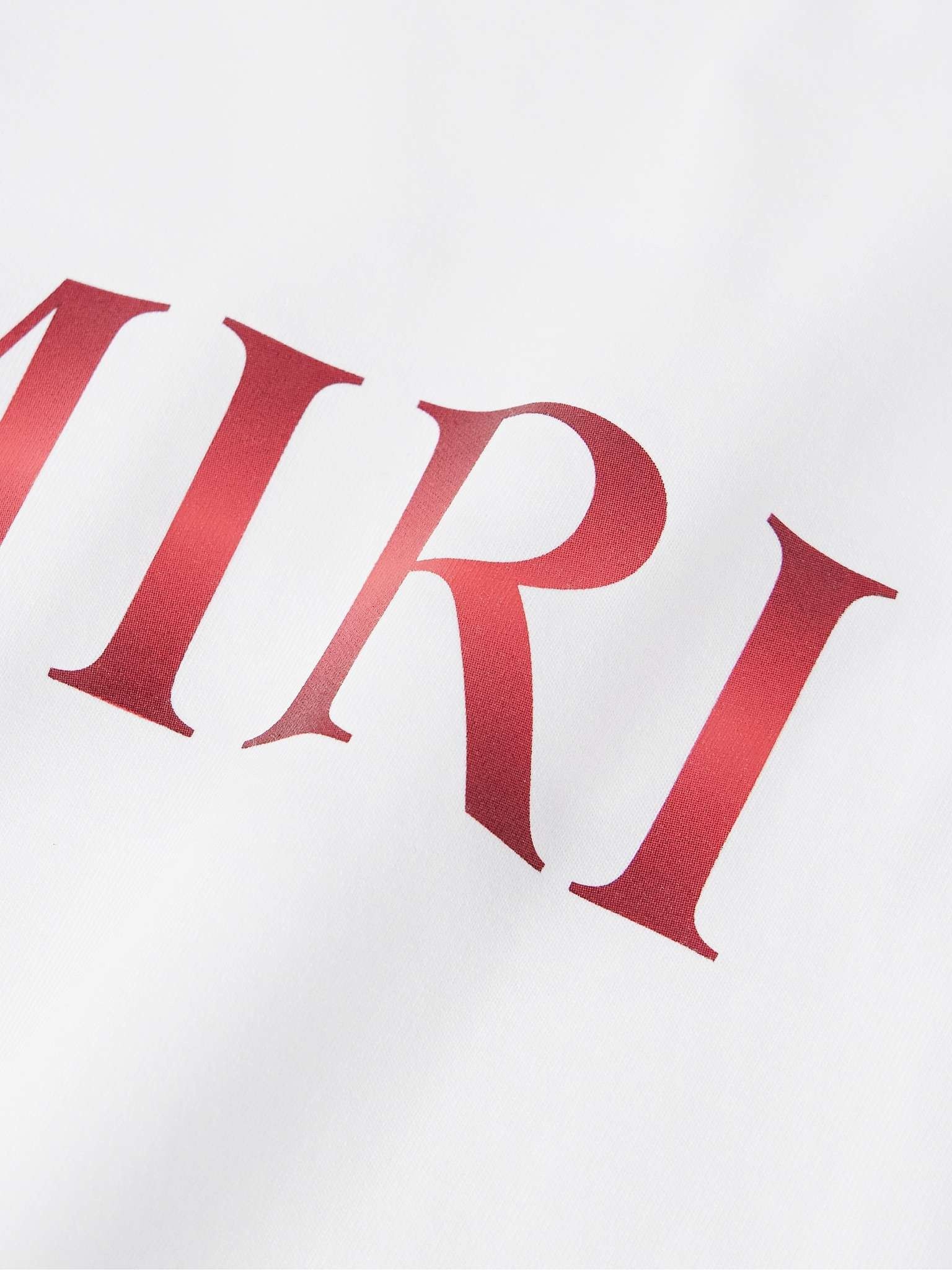Amiri o1s1wg110725 Logo-Print T-Shirt in White Size US M / EU 48-50 / 2 - 4 Thumbnail