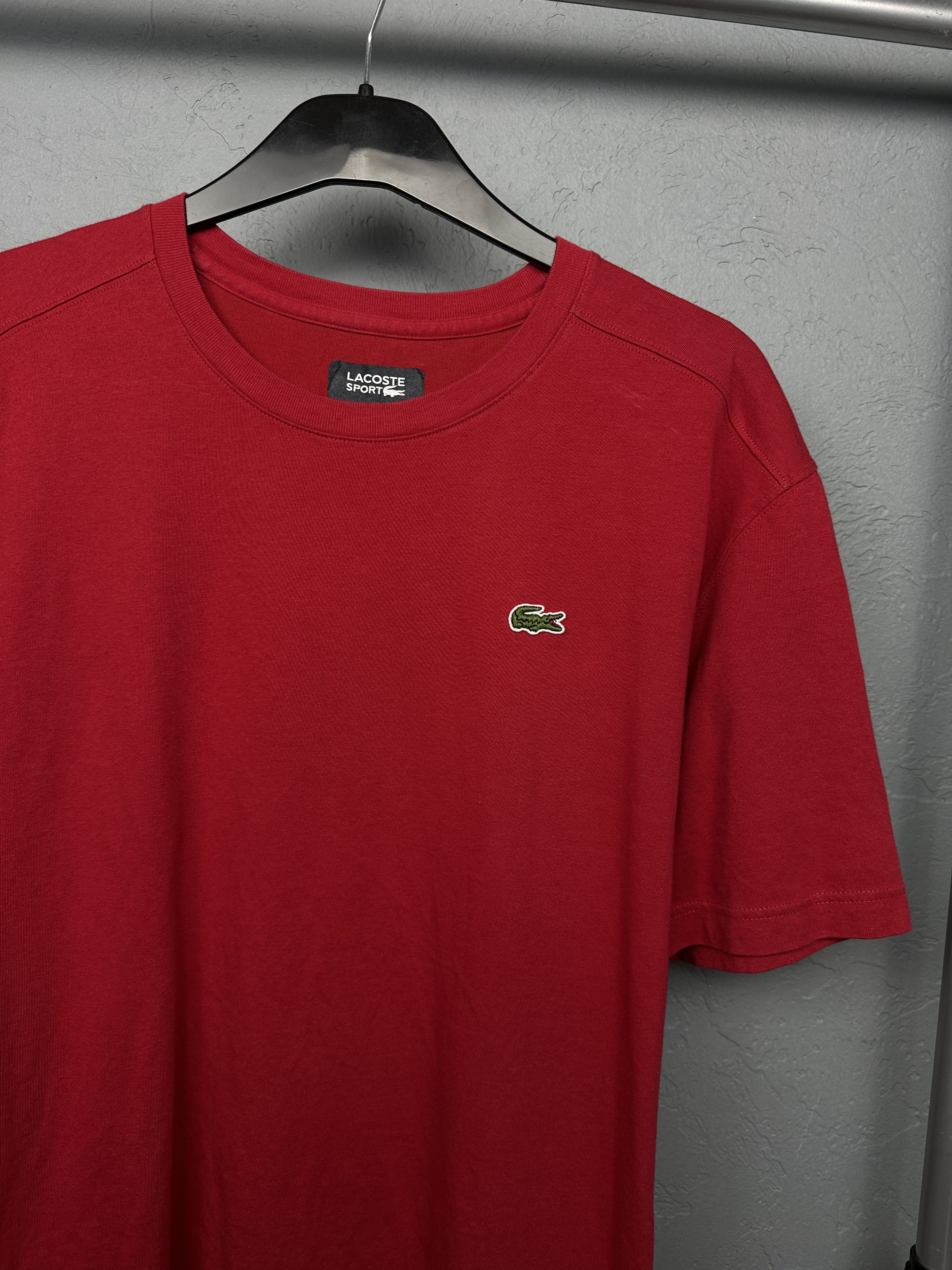 Lacoste × Vintage Lacoste Vintage Mens Crew Neck T-Shirt Size US L / EU 52-54 / 3 - 2 Thumbnail