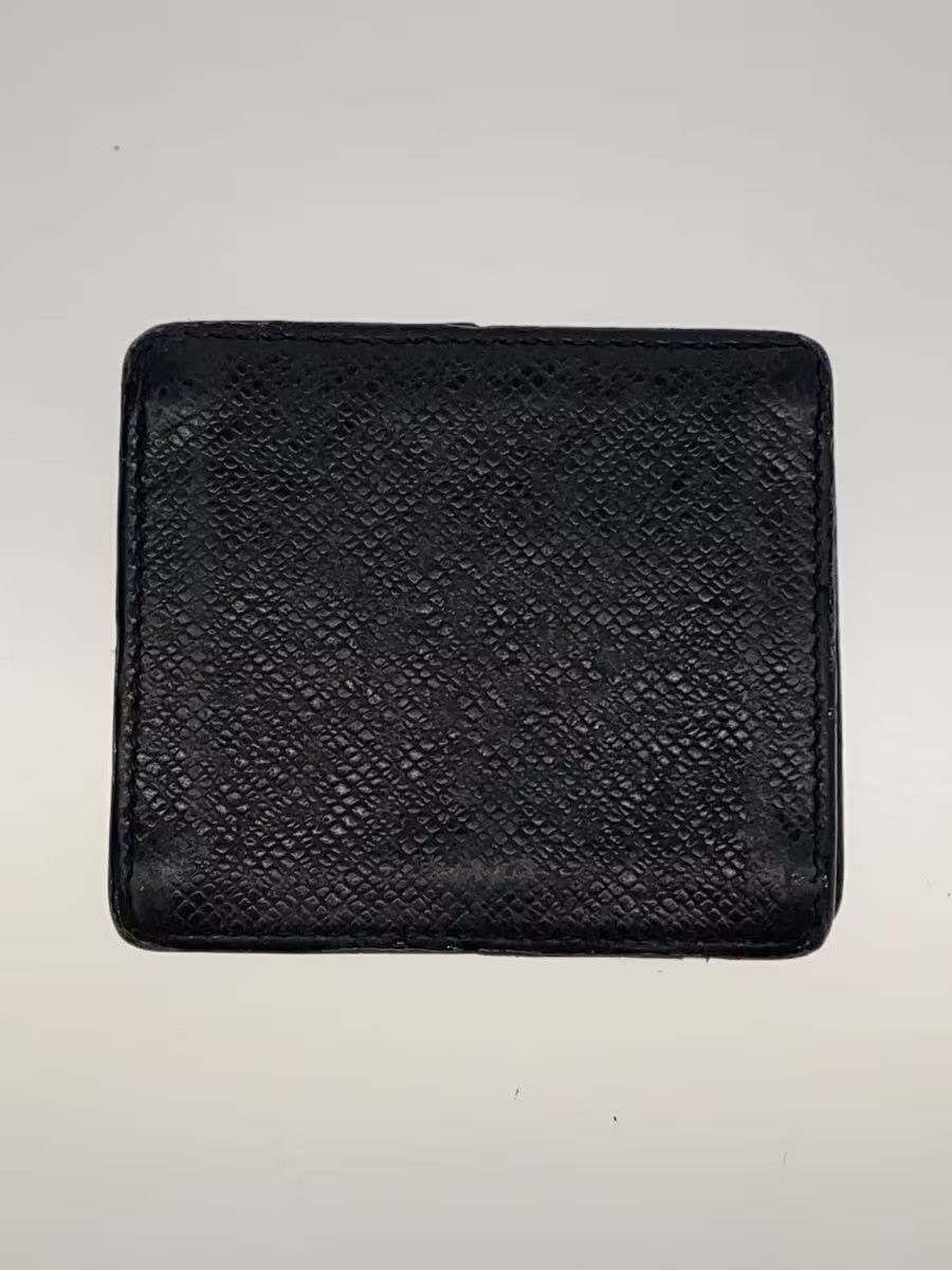 Louis Vuitton Louis Vuitton Taiga Porte Monet Boite Leather Black Size ONE SIZE - 2 Thumbnail