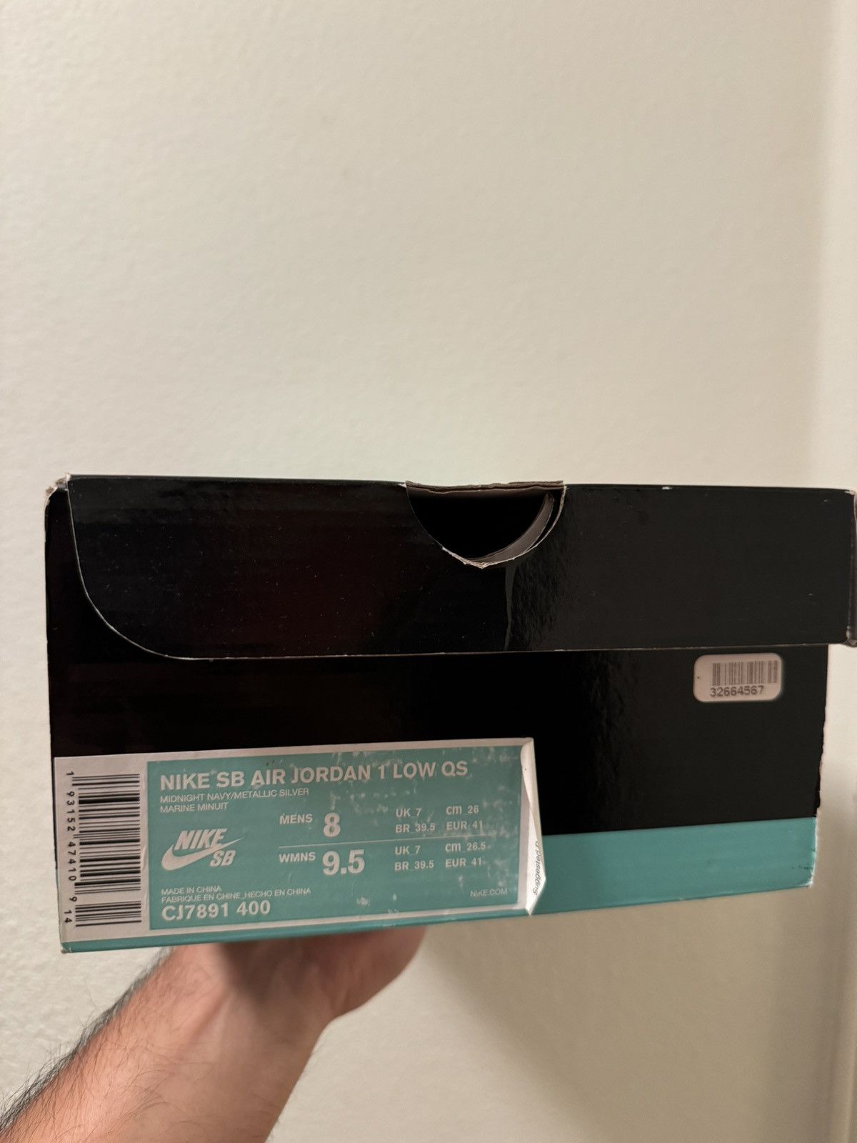 Jordan Brand × Nike Jordan 1 Low Sb Midnight Navy Size US 8 / EU 41 - 9 Thumbnail