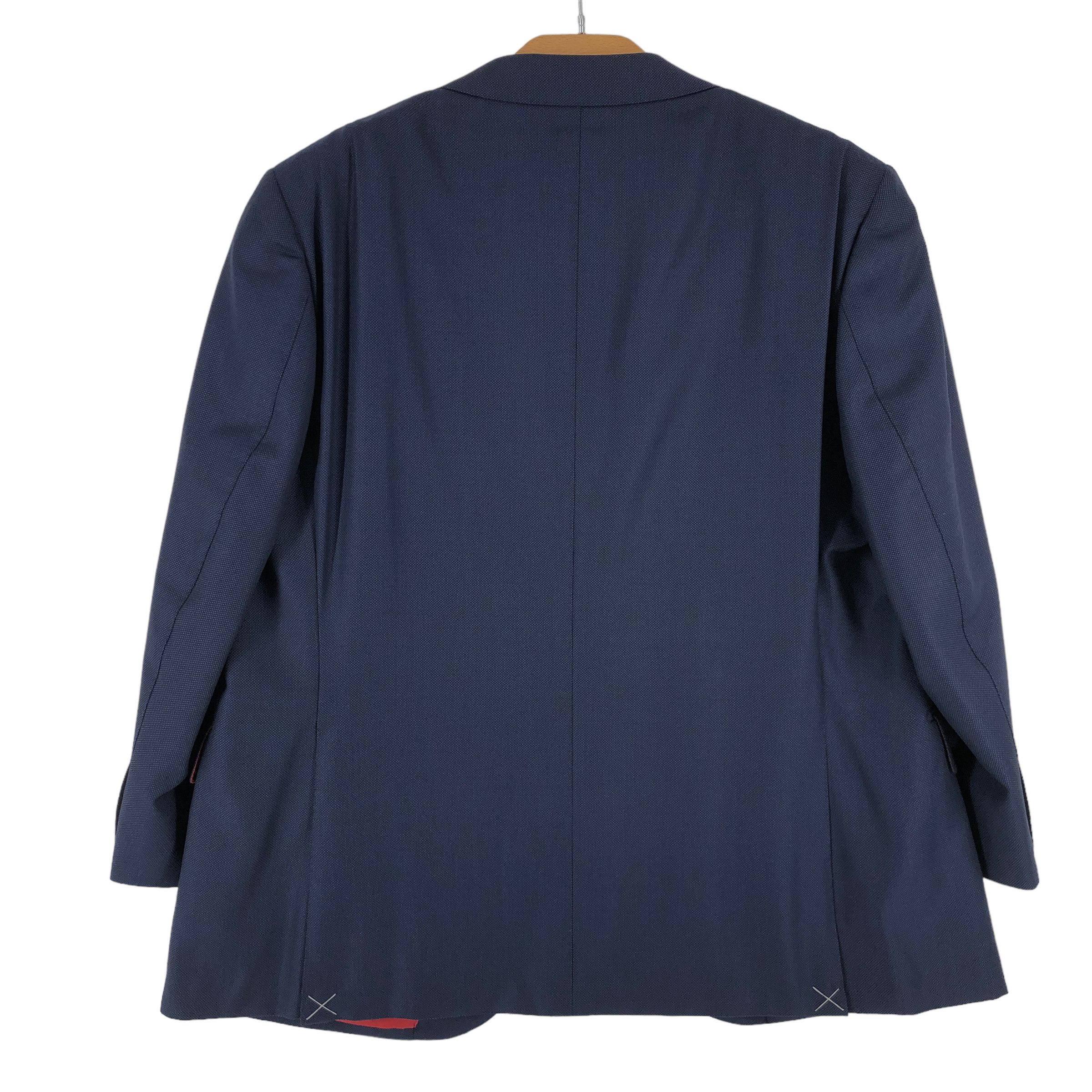 Suitsupply Lazio Pure Wool Blazer Size 4XL (EU:30; UK:50; US:50S) Size 50S - 2 Thumbnail