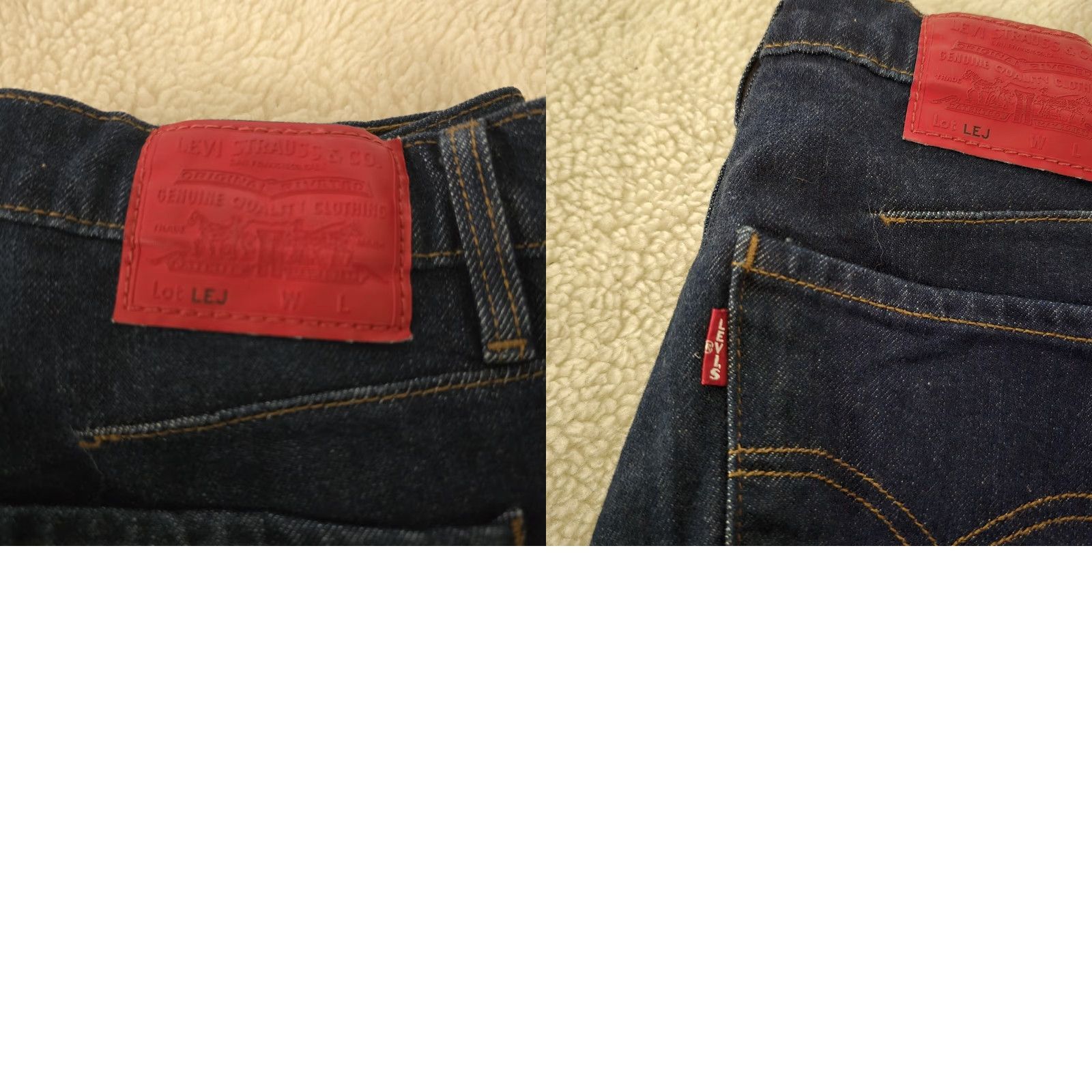 Levi's VINTAGE Levi’s Engineered Patch Crop Jeans High Rise 25 Womens 24" Inseam 5-Pocket Denim Blue Cotton Blend Jeans Size 42" / US 20 - 8 Thumbnail