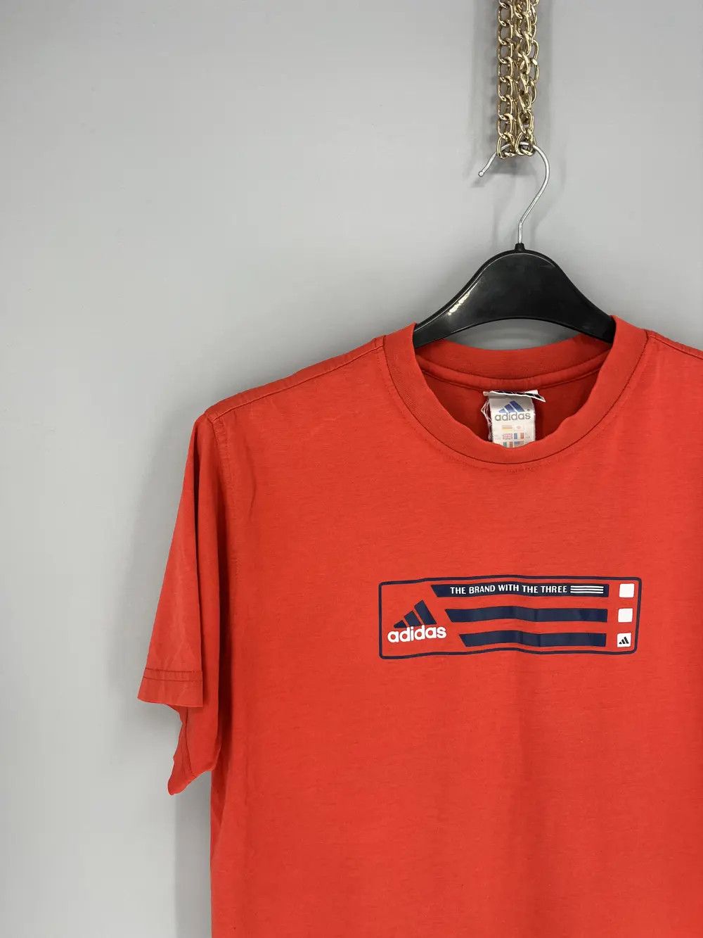 Other Vintage Y2K Adidas T-Shirt Big Logo Size US XL / EU 56 / 4 - 4 Thumbnail