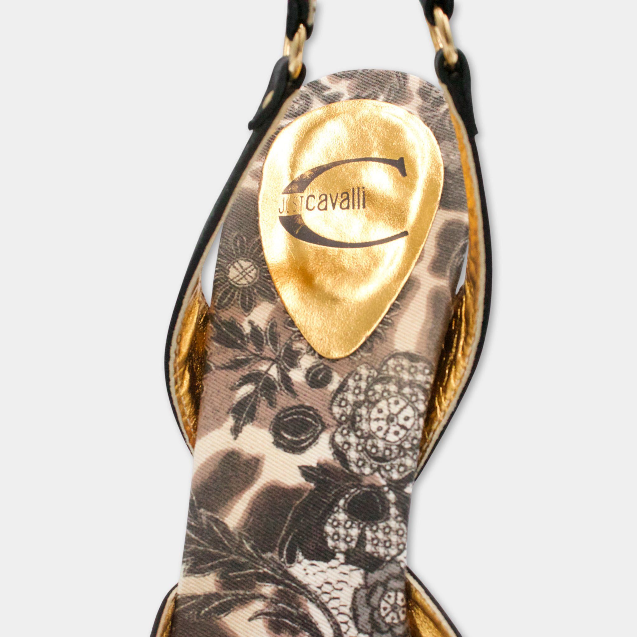 Just Cavalli Just Cavalli Text Heels Size US 9 / IT 39 - 5 Thumbnail