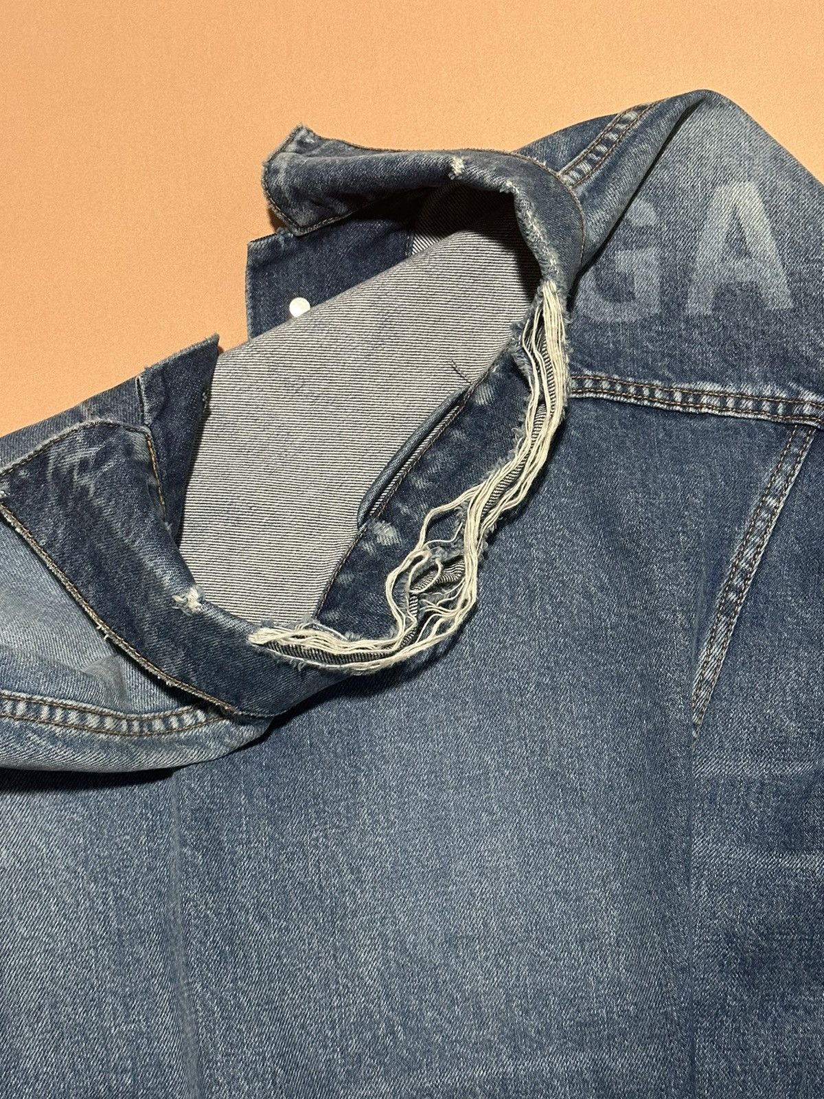Balenciaga Balenciaga Denim Jacket Size US M / EU 48-50 / 2 - 5 Thumbnail