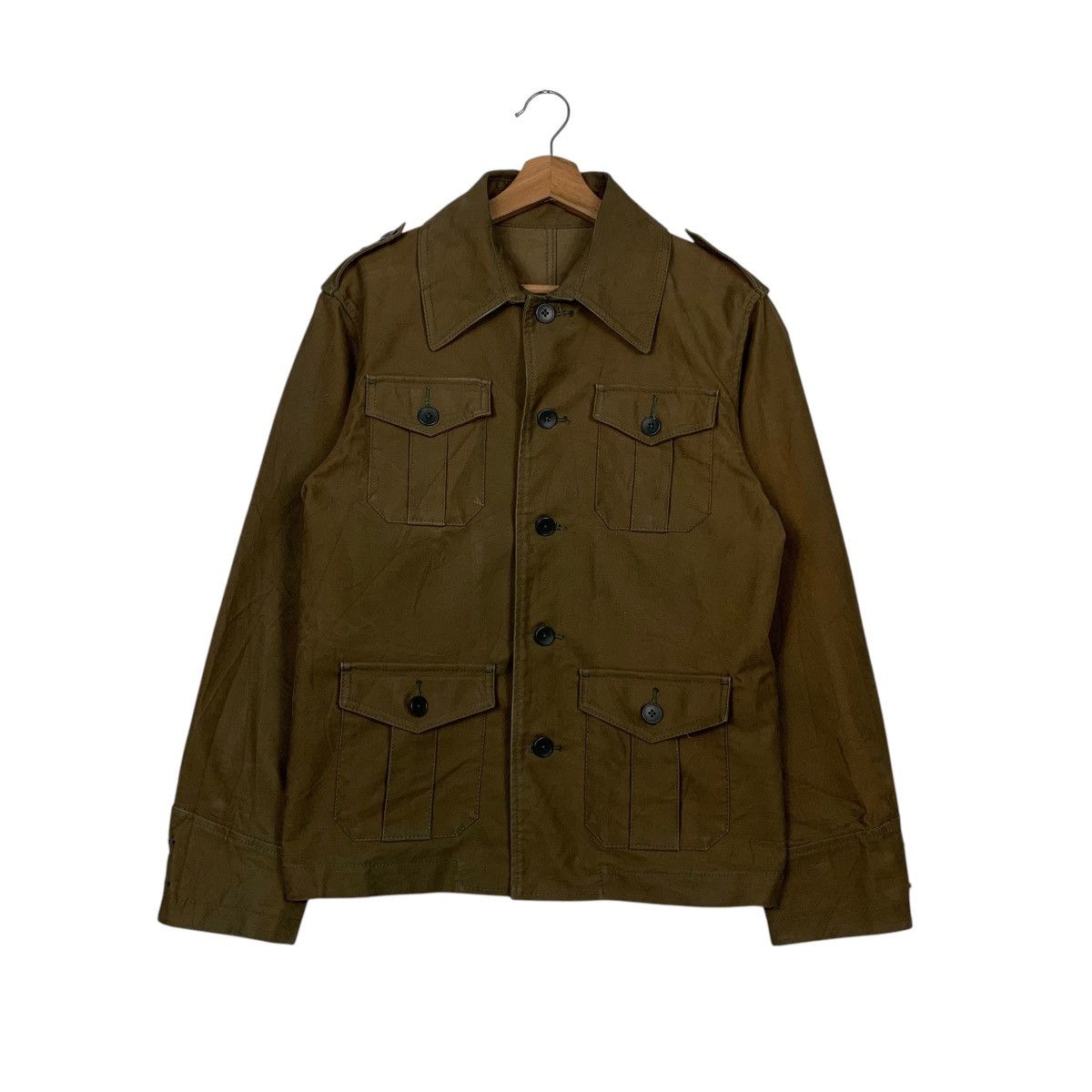 Beams Japan BEAMS Workwear Button Chore Jacket #2826-C127 Size US M / EU 48-50 / 2 - 1 Thumbnail