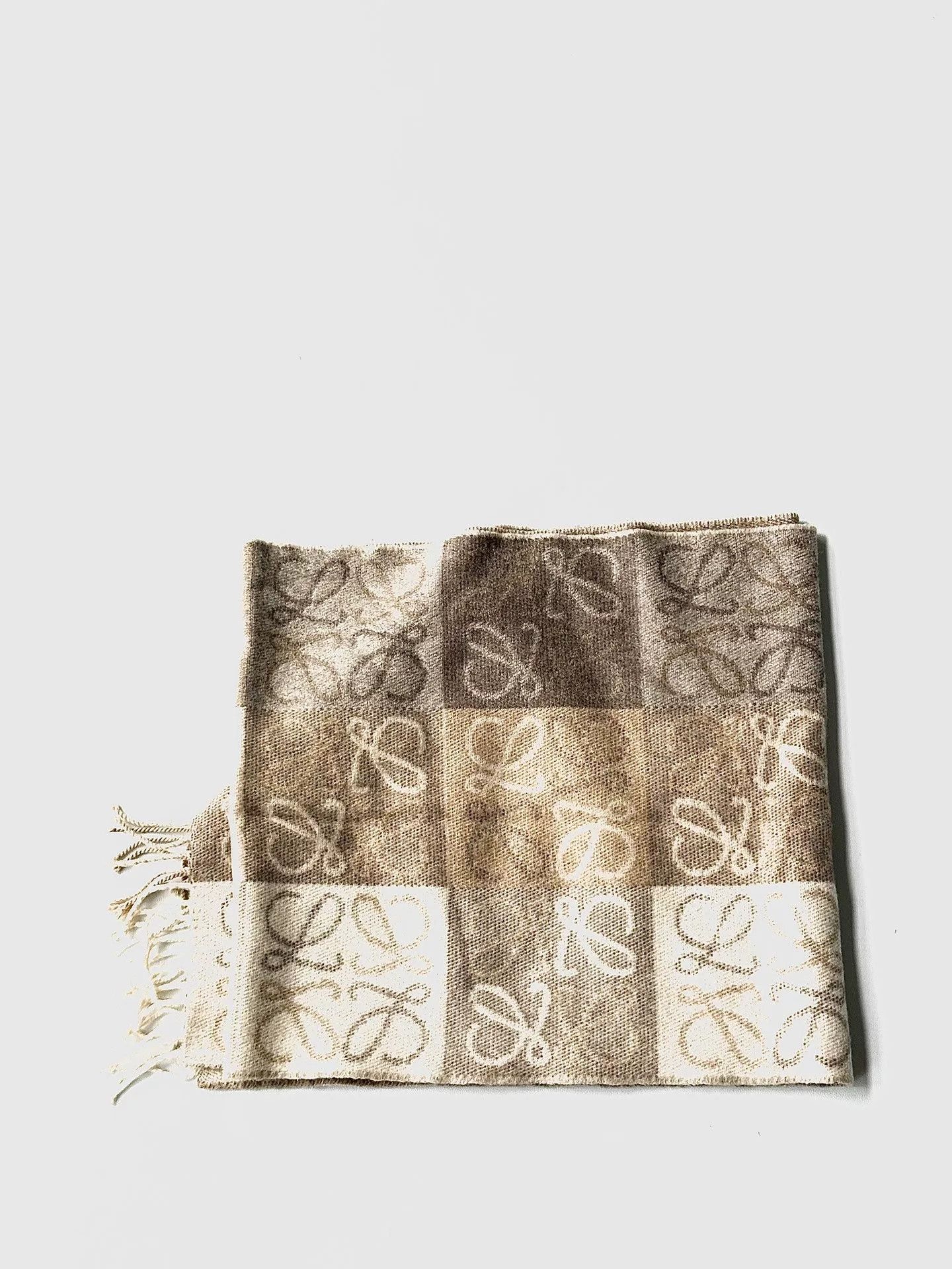 Loewe Loewe Checkerboard Scarf Size ONE SIZE - 1 Thumbnail