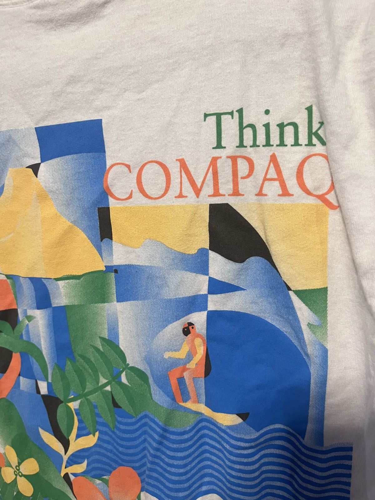 Other × Vintage “Compaq” vintage tee Size US L / EU 52-54 / 3 - 6 Thumbnail